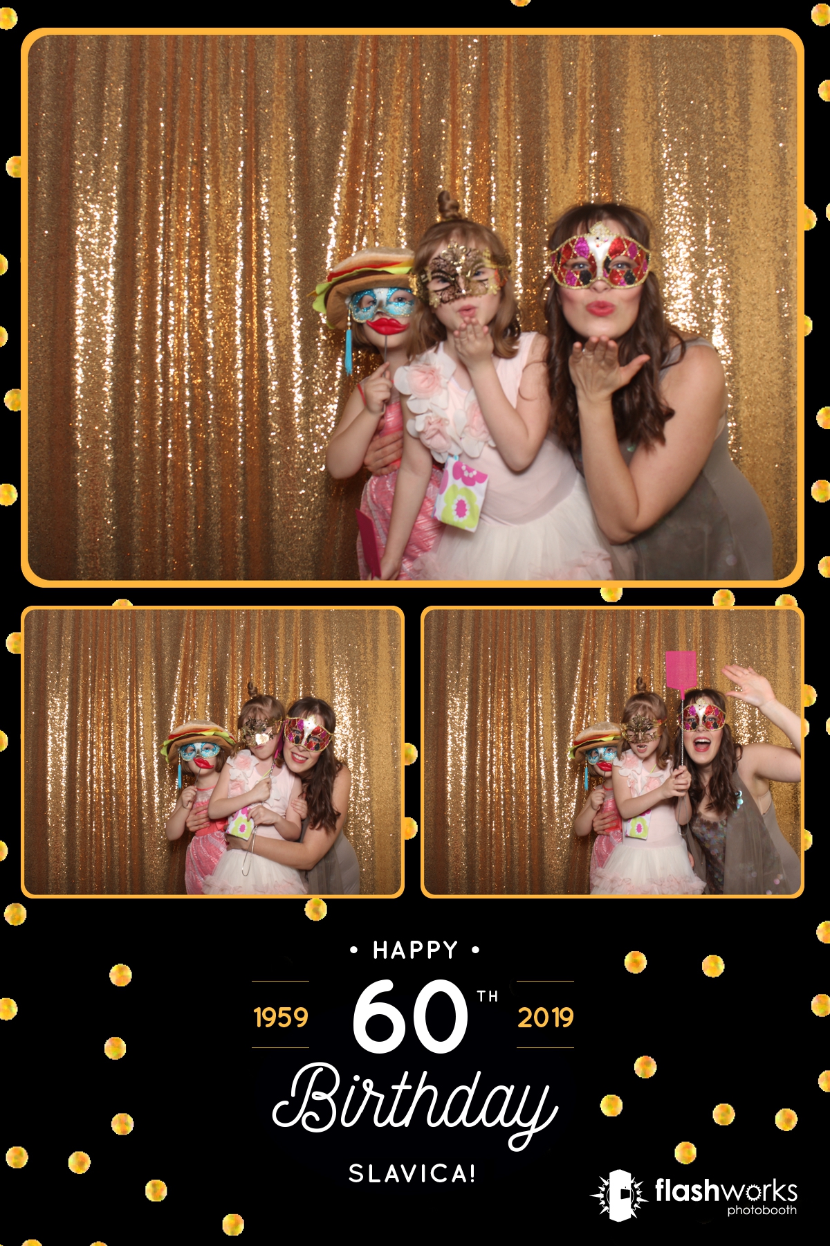 Slavica's 60th Birthday | View more photos from the event at gallery.flashworksphotobooth.com/u/FlashworksPhotoboothInc/Slavicas-60th-Birthday