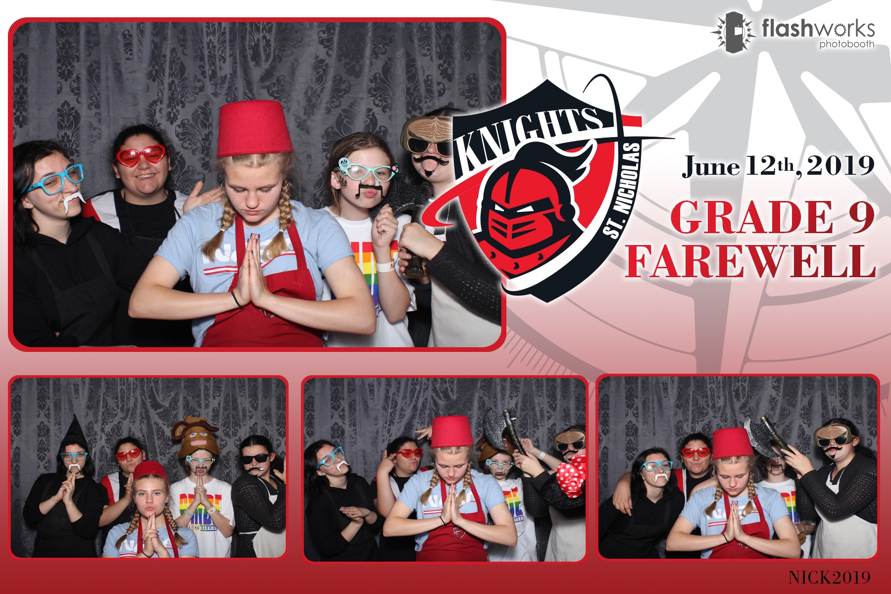 St. Nicholas Grade 9 Farewell | View more photos from the event at gallery.flashworksphotobooth.com/u/FlashworksPhotoboothInc/St-Nicholas-Grade-9-Farewell