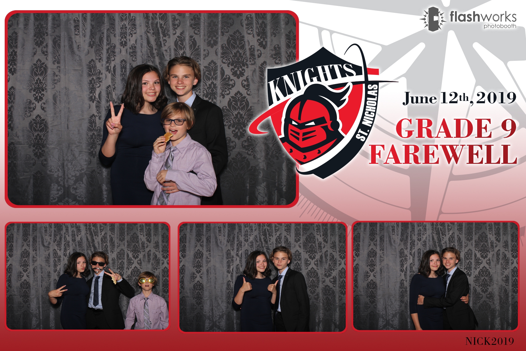 St. Nicholas Grade 9 Farewell | View more photos from the event at gallery.flashworksphotobooth.com/u/FlashworksPhotoboothInc/St-Nicholas-Grade-9-Farewell