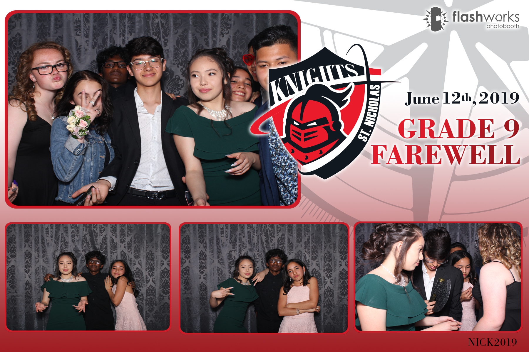 St. Nicholas Grade 9 Farewell | View more photos from the event at gallery.flashworksphotobooth.com/u/FlashworksPhotoboothInc/St-Nicholas-Grade-9-Farewell