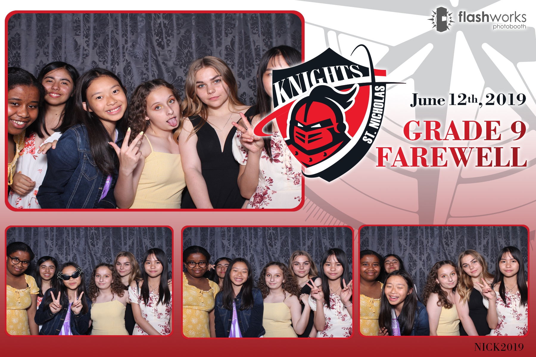 St. Nicholas Grade 9 Farewell | View more photos from the event at gallery.flashworksphotobooth.com/u/FlashworksPhotoboothInc/St-Nicholas-Grade-9-Farewell