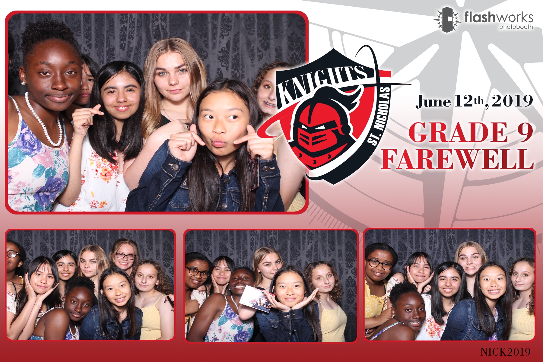 St. Nicholas Grade 9 Farewell | View more photos from the event at gallery.flashworksphotobooth.com/u/FlashworksPhotoboothInc/St-Nicholas-Grade-9-Farewell