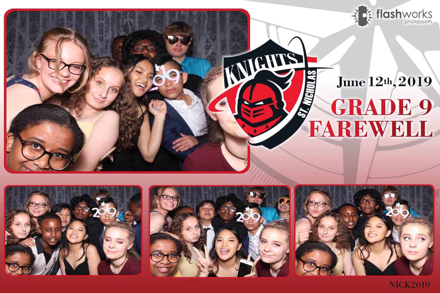 St. Nicholas Grade 9 Farewell | View more photos from the event at gallery.flashworksphotobooth.com/u/FlashworksPhotoboothInc/St-Nicholas-Grade-9-Farewell