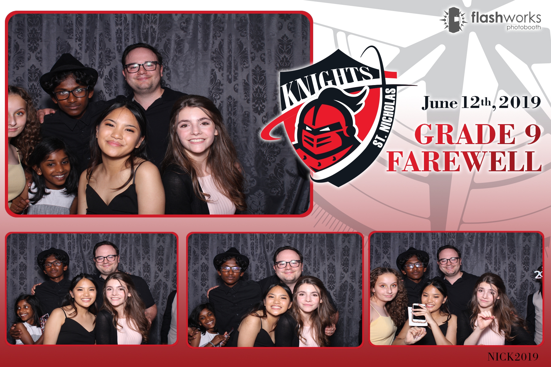 St. Nicholas Grade 9 Farewell | View more photos from the event at gallery.flashworksphotobooth.com/u/FlashworksPhotoboothInc/St-Nicholas-Grade-9-Farewell
