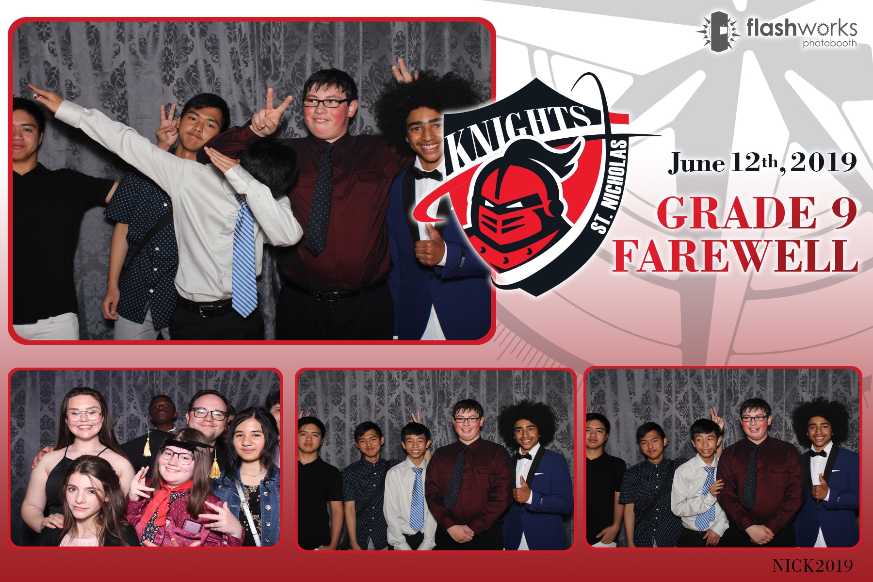 St. Nicholas Grade 9 Farewell | View more photos from the event at gallery.flashworksphotobooth.com/u/FlashworksPhotoboothInc/St-Nicholas-Grade-9-Farewell