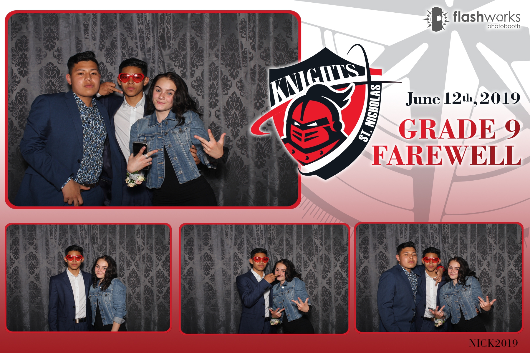 St. Nicholas Grade 9 Farewell | View more photos from the event at gallery.flashworksphotobooth.com/u/FlashworksPhotoboothInc/St-Nicholas-Grade-9-Farewell