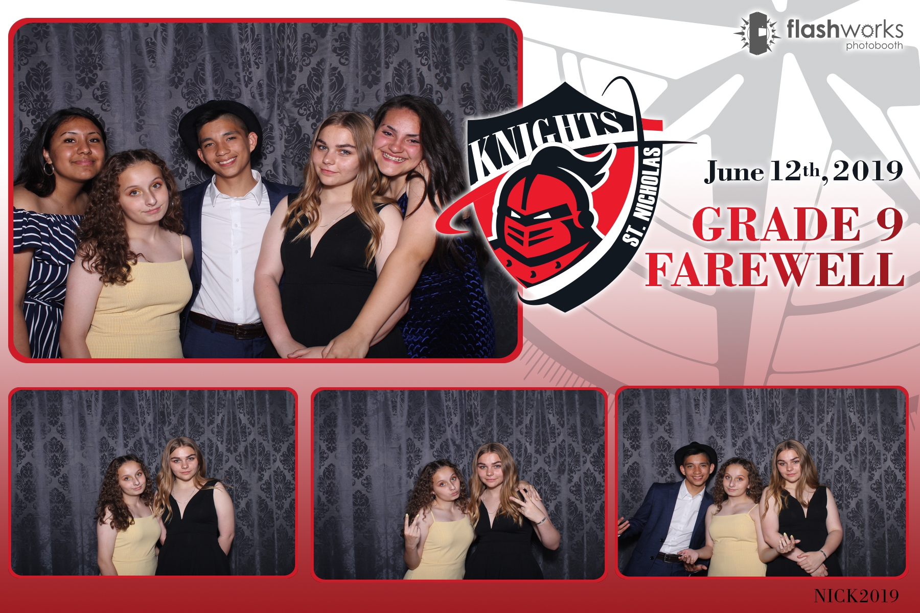 St. Nicholas Grade 9 Farewell | View more photos from the event at gallery.flashworksphotobooth.com/u/FlashworksPhotoboothInc/St-Nicholas-Grade-9-Farewell