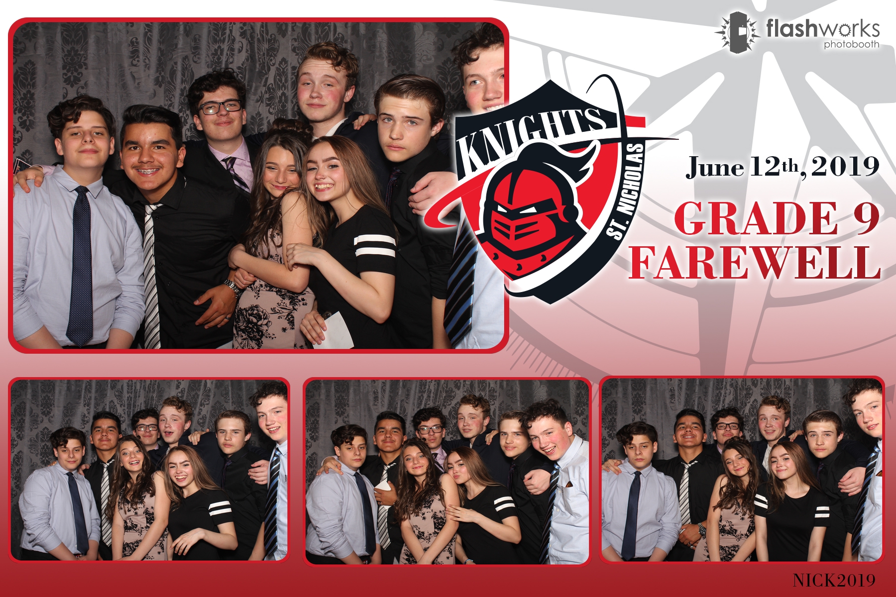 St. Nicholas Grade 9 Farewell | View more photos from the event at gallery.flashworksphotobooth.com/u/FlashworksPhotoboothInc/St-Nicholas-Grade-9-Farewell