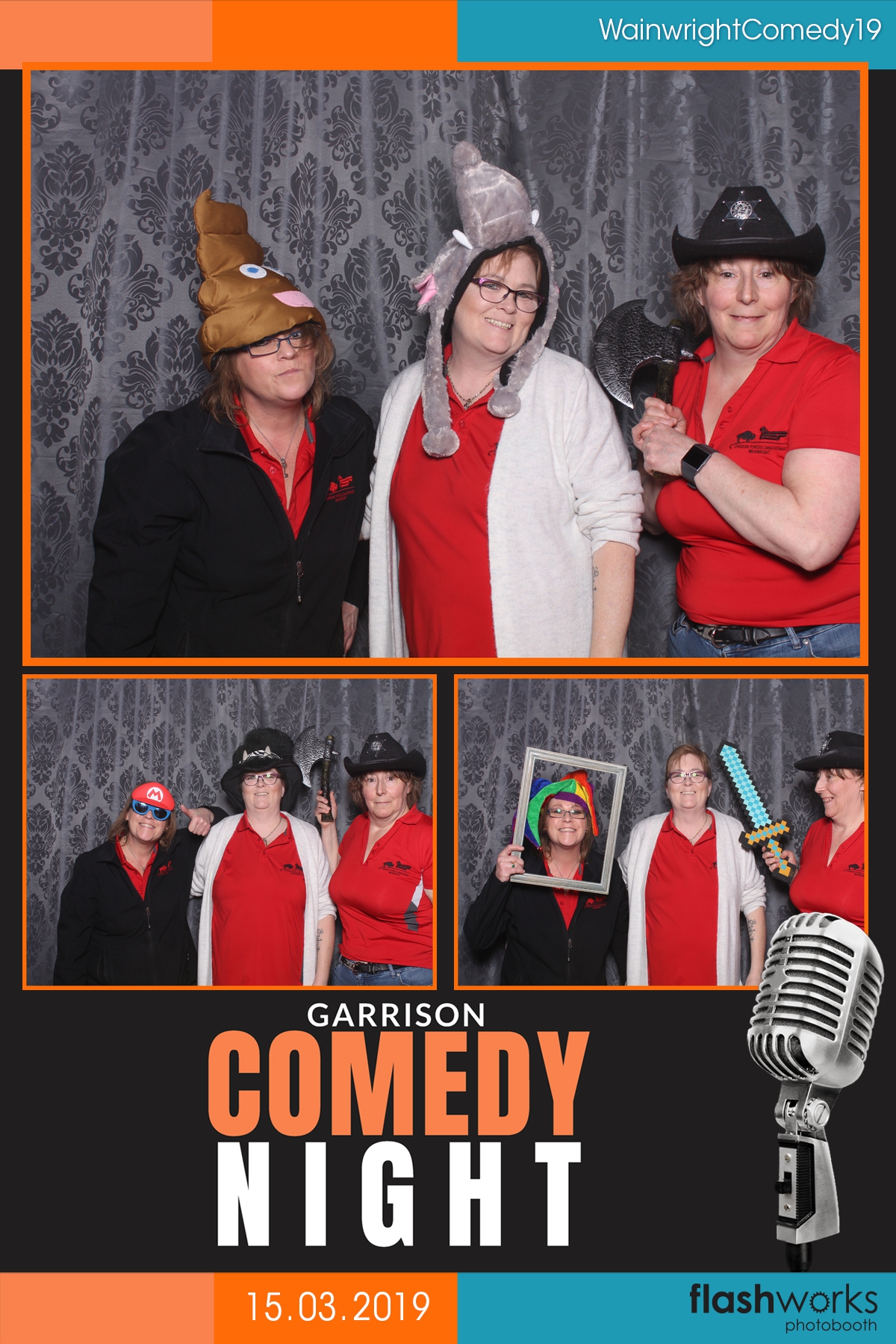 Wainwright Comedy Night 2019  | View more photos from the event at gallery.flashworksphotobooth.com/u/FlashworksPhotoboothInc/Wainwright-Comedy-Night-2019