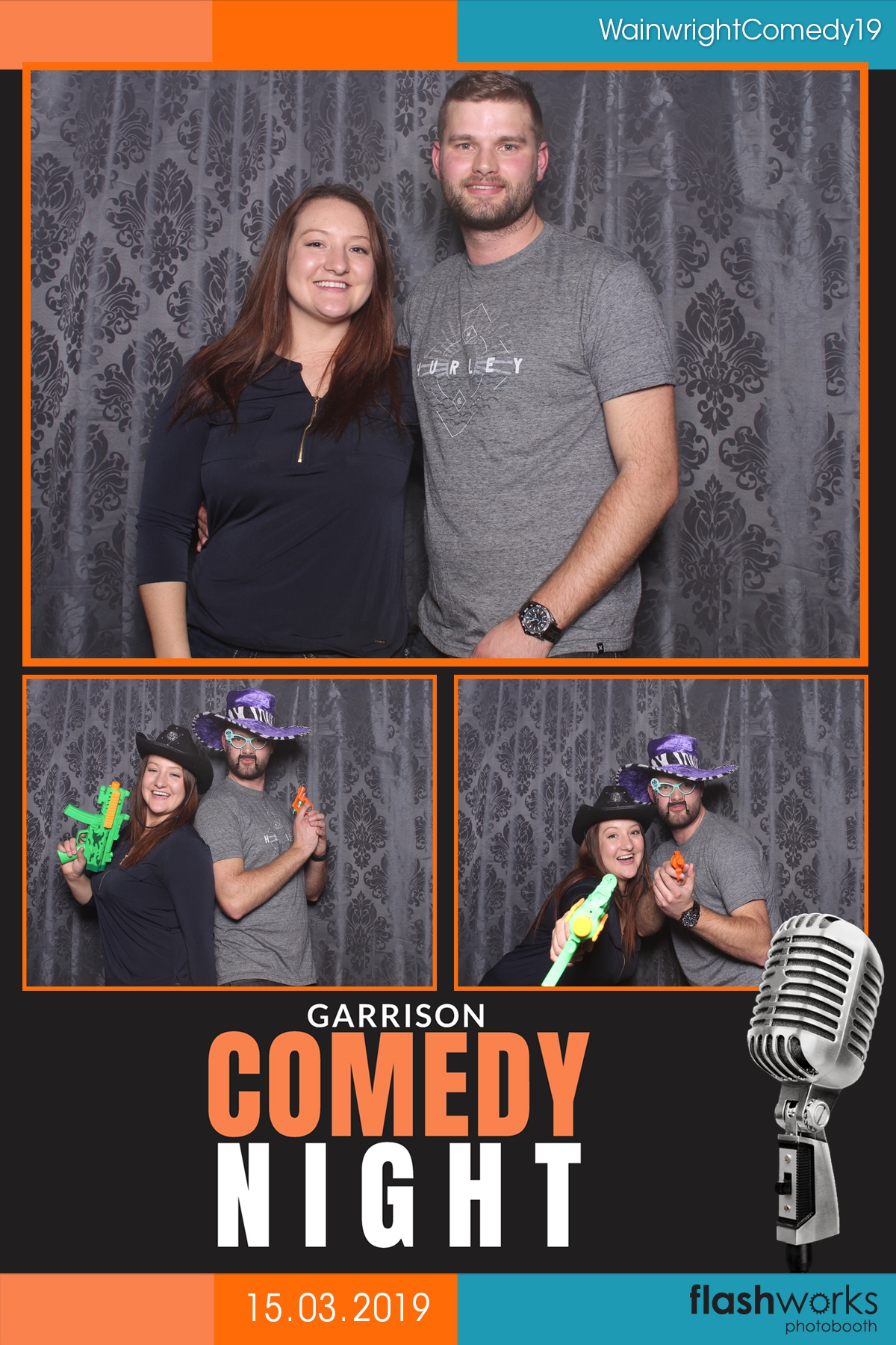 Wainwright Comedy Night 2019  | View more photos from the event at gallery.flashworksphotobooth.com/u/FlashworksPhotoboothInc/Wainwright-Comedy-Night-2019
