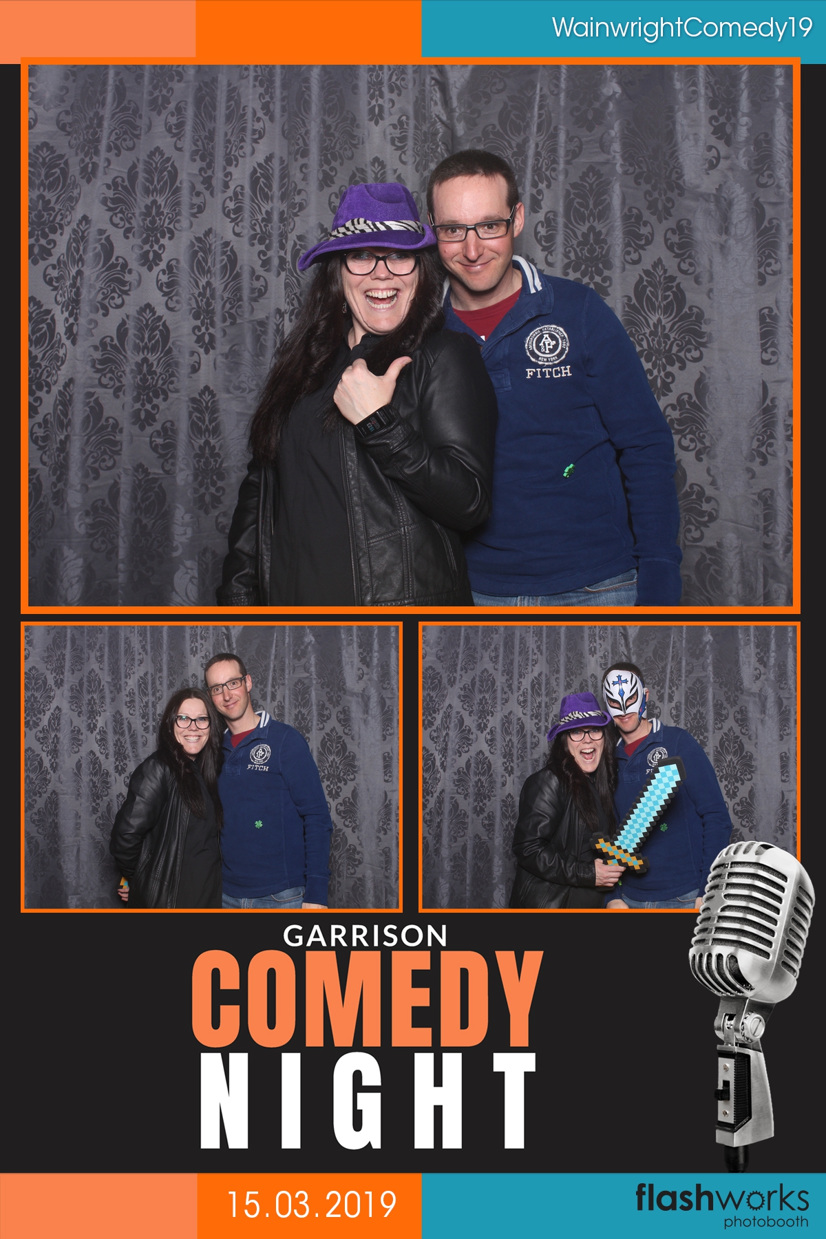 Wainwright Comedy Night 2019  | View more photos from the event at gallery.flashworksphotobooth.com/u/FlashworksPhotoboothInc/Wainwright-Comedy-Night-2019