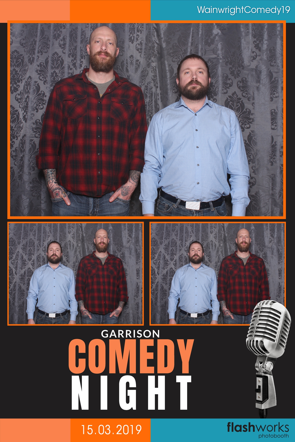 Wainwright Comedy Night 2019  | View more photos from the event at gallery.flashworksphotobooth.com/u/FlashworksPhotoboothInc/Wainwright-Comedy-Night-2019