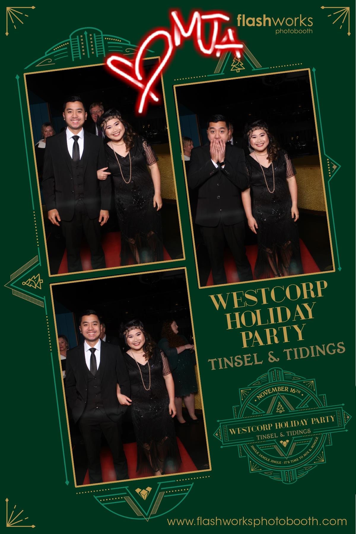 Westcorp Appreciation Holiday Party | View more photos from the event at gallery.flashworksphotobooth.com/u/FlashworksPhotoboothInc/Westcorp-Appreciation-Holiday-Party