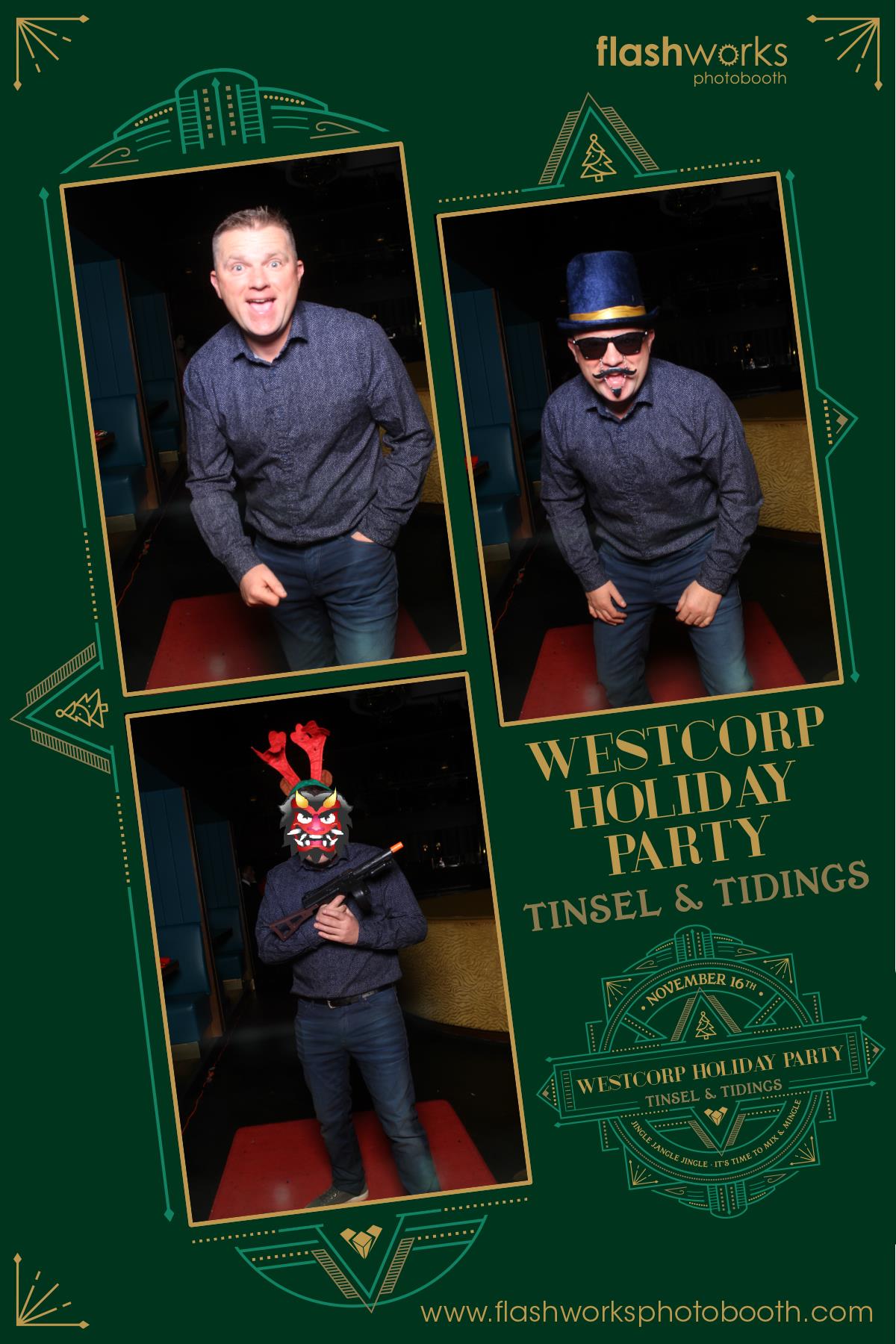 Westcorp Appreciation Holiday Party | View more photos from the event at gallery.flashworksphotobooth.com/u/FlashworksPhotoboothInc/Westcorp-Appreciation-Holiday-Party
