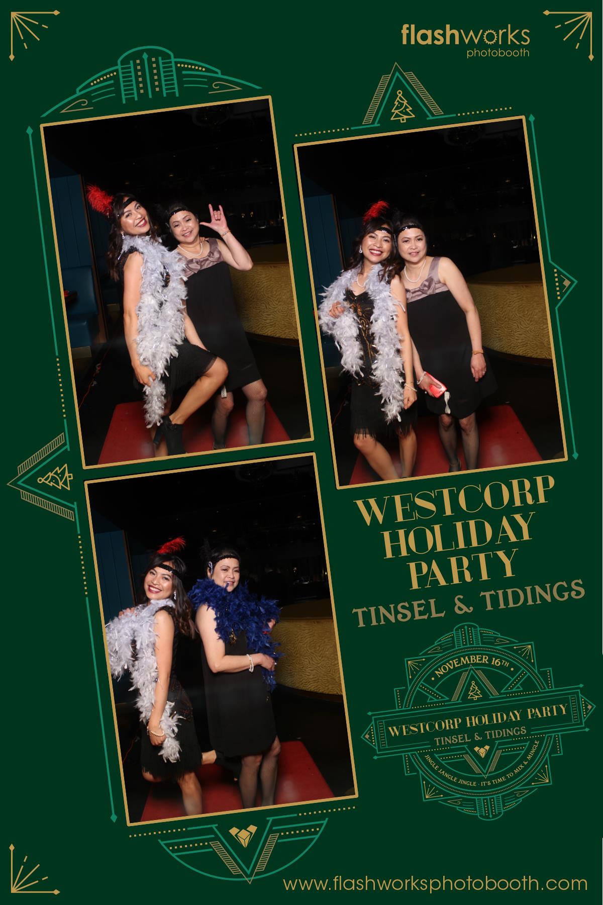 Westcorp Appreciation Holiday Party | View more photos from the event at gallery.flashworksphotobooth.com/u/FlashworksPhotoboothInc/Westcorp-Appreciation-Holiday-Party