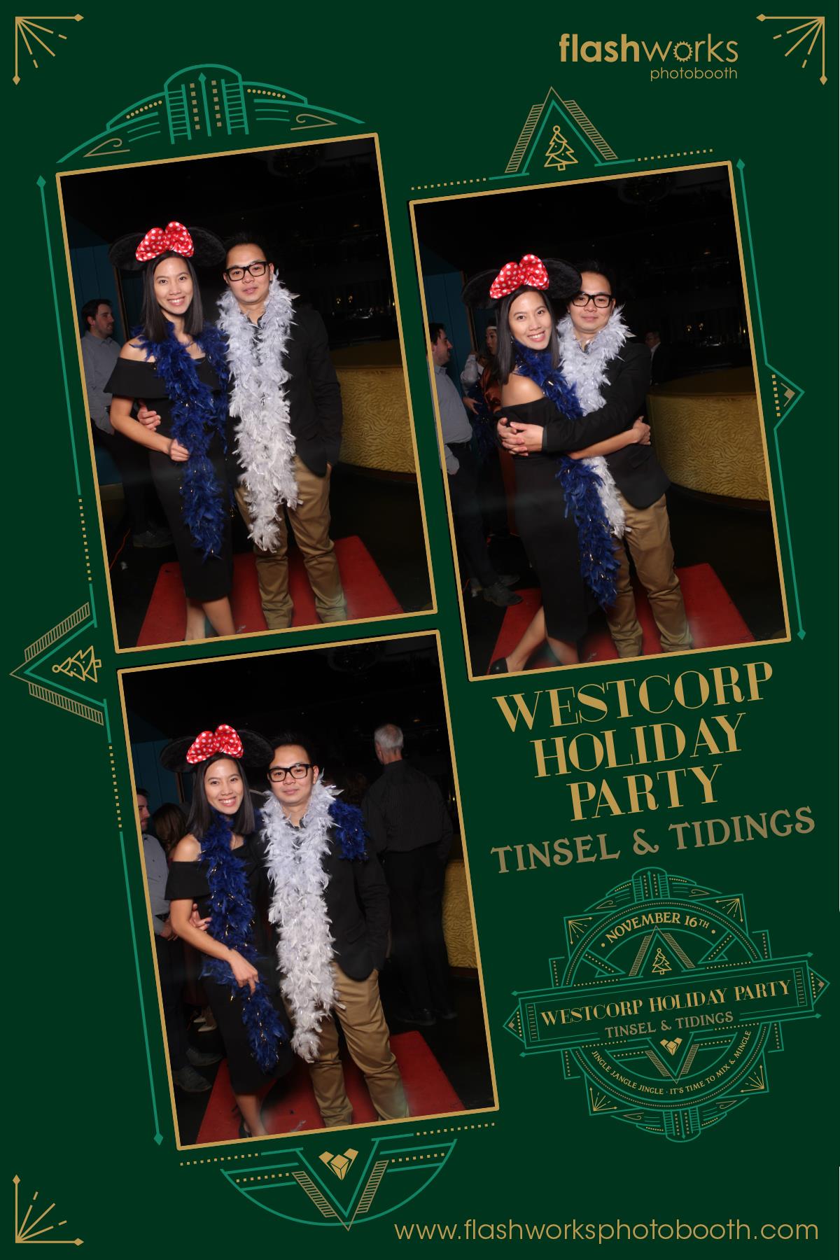 Westcorp Appreciation Holiday Party | View more photos from the event at gallery.flashworksphotobooth.com/u/FlashworksPhotoboothInc/Westcorp-Appreciation-Holiday-Party