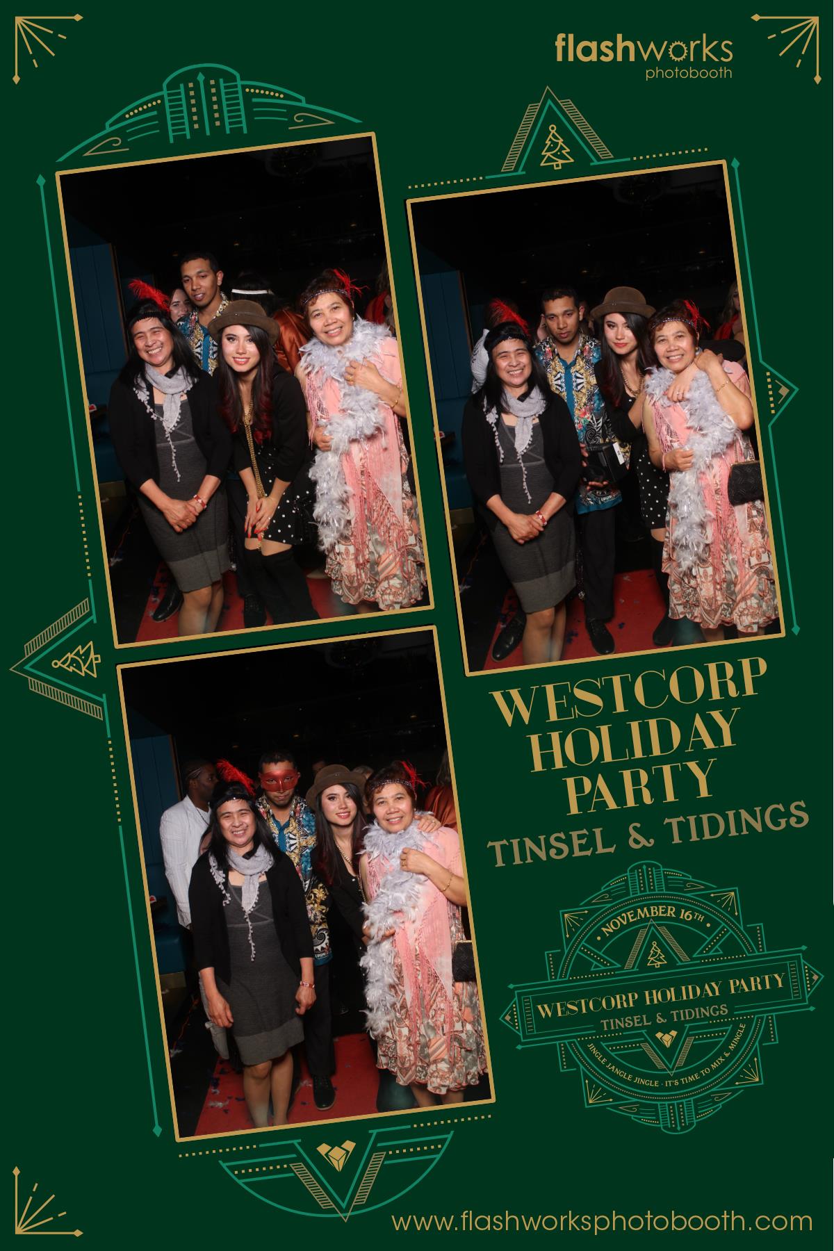 Westcorp Appreciation Holiday Party | View more photos from the event at gallery.flashworksphotobooth.com/u/FlashworksPhotoboothInc/Westcorp-Appreciation-Holiday-Party