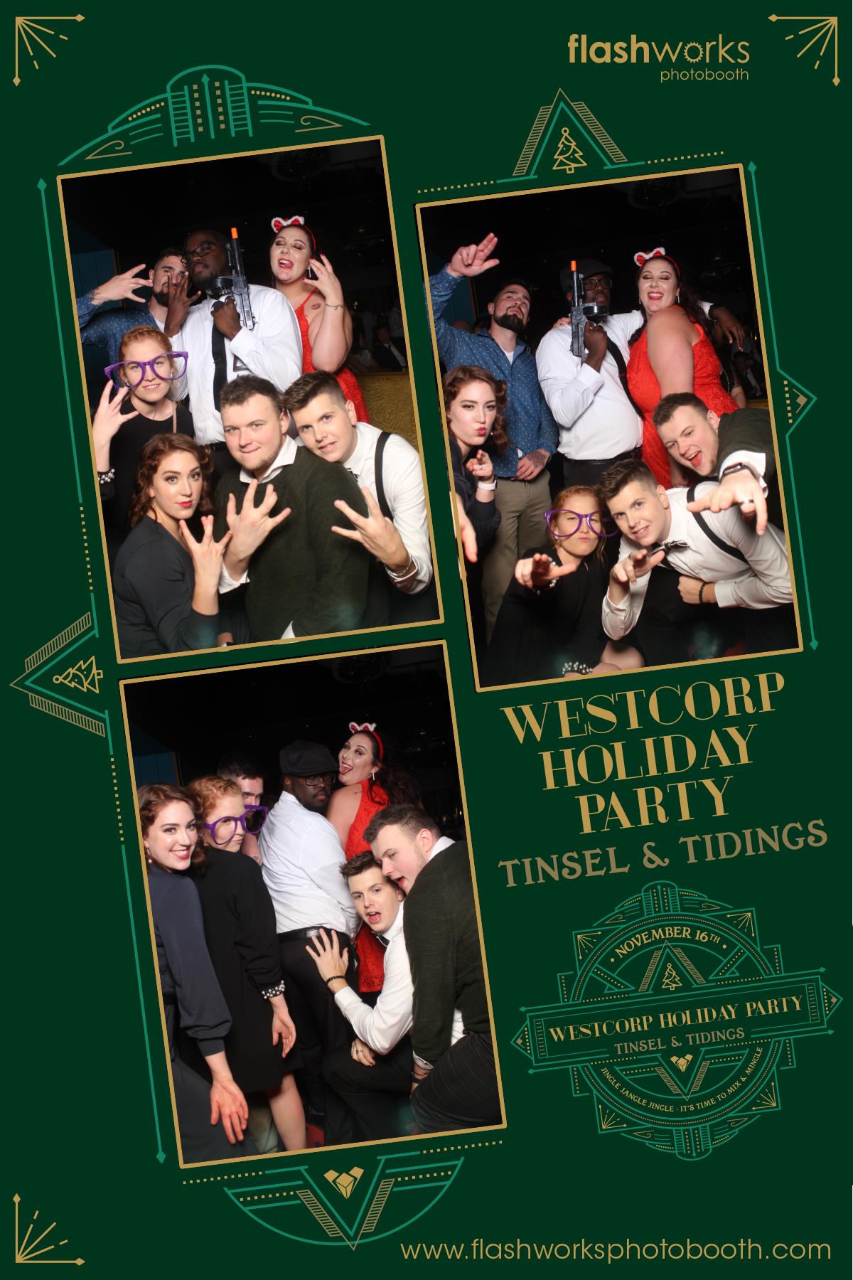 Westcorp Appreciation Holiday Party | View more photos from the event at gallery.flashworksphotobooth.com/u/FlashworksPhotoboothInc/Westcorp-Appreciation-Holiday-Party