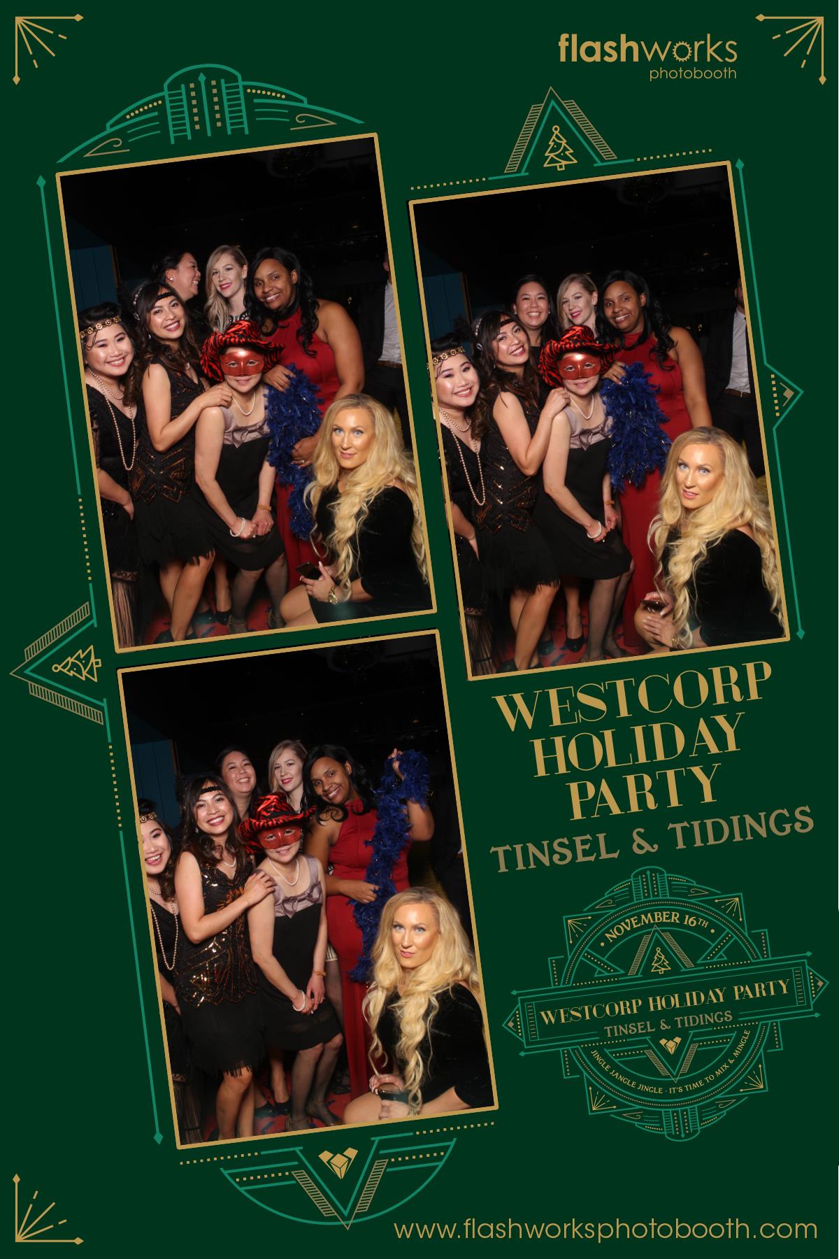 Westcorp Appreciation Holiday Party | View more photos from the event at gallery.flashworksphotobooth.com/u/FlashworksPhotoboothInc/Westcorp-Appreciation-Holiday-Party