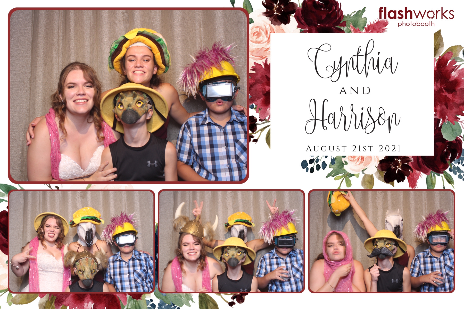 Cindy and Harrison's Wedding | View more photos from the event at gallery.flashworksphotobooth.com/u/FlashworksPhotoboothInc/Cindy-and-Harrisons-Wedding
