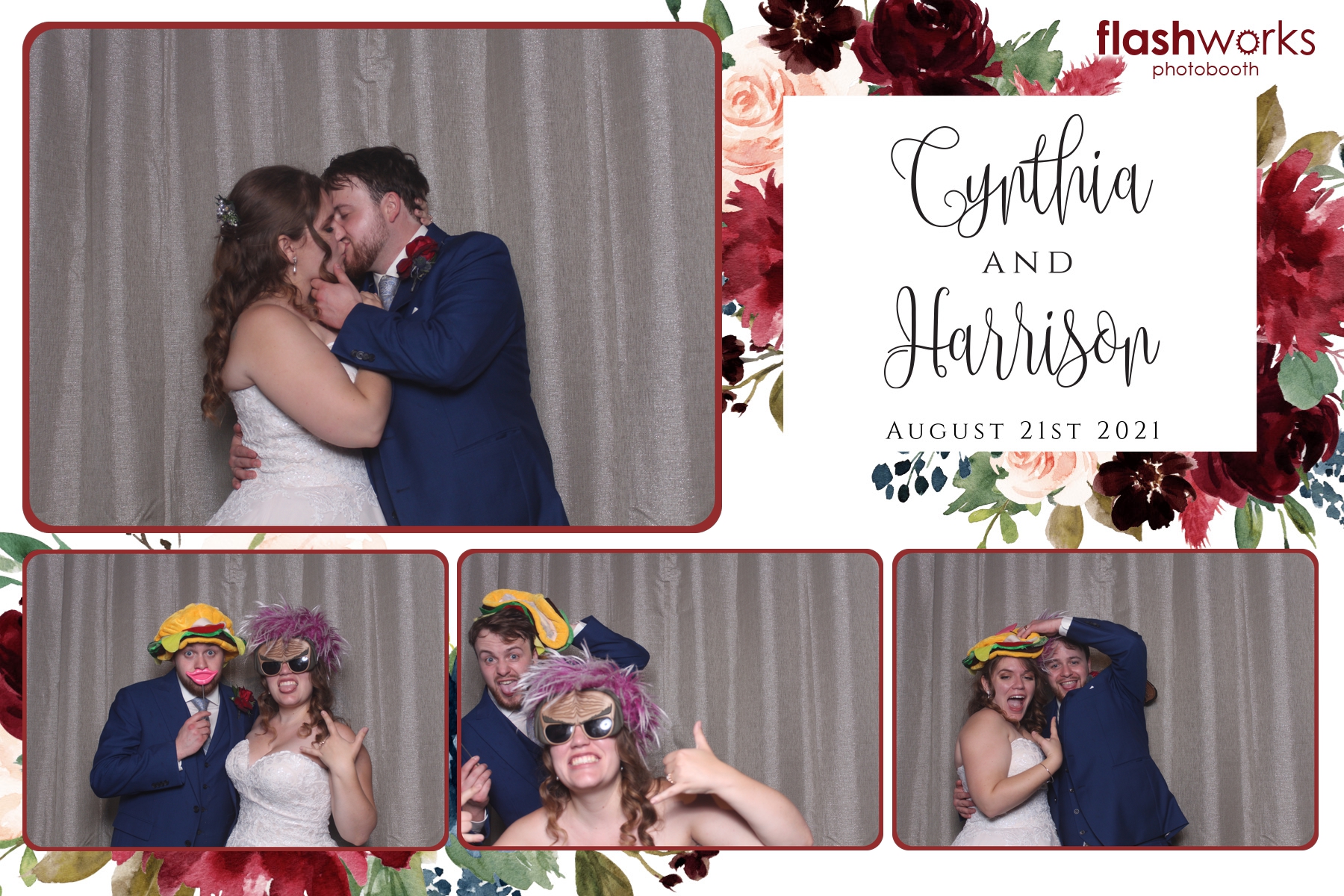 Cindy and Harrison's Wedding | View more photos from the event at gallery.flashworksphotobooth.com/u/FlashworksPhotoboothInc/Cindy-and-Harrisons-Wedding