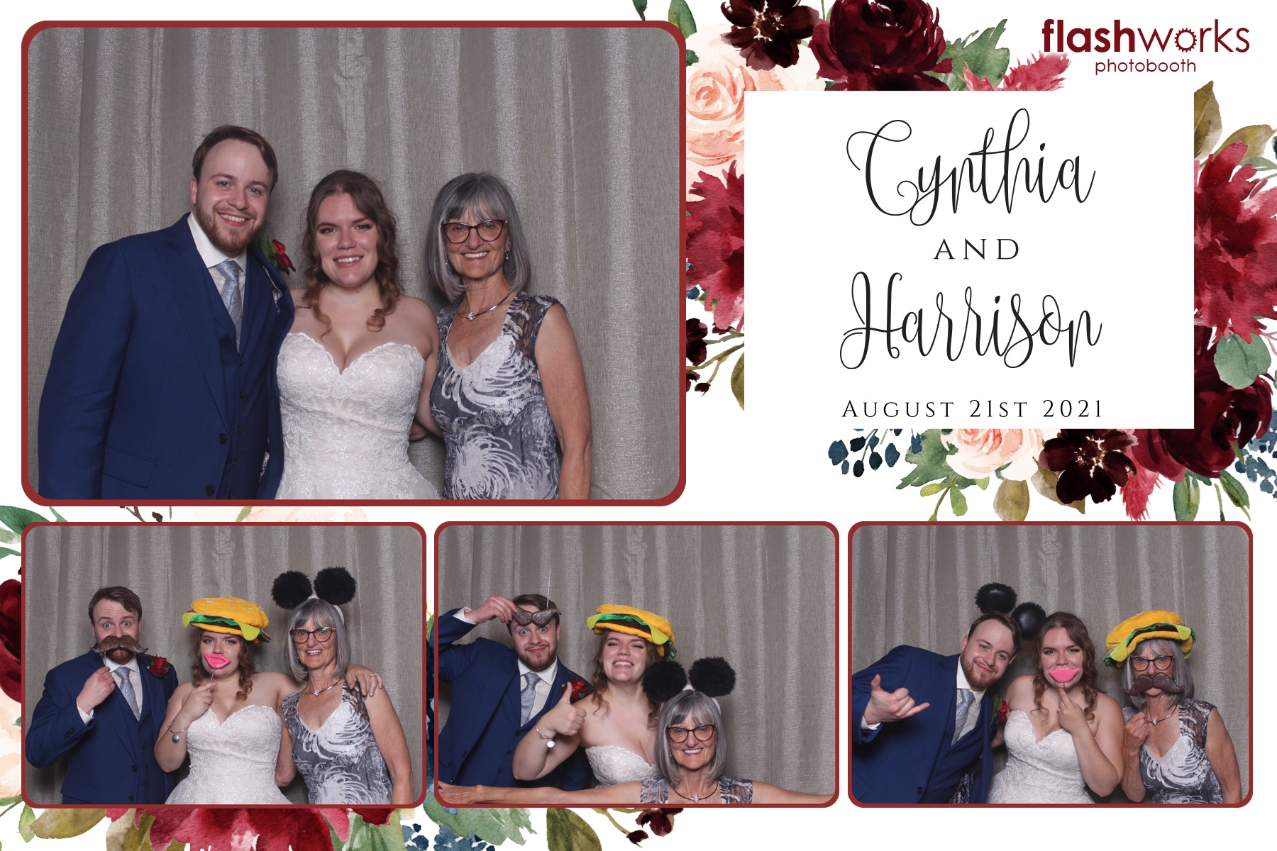 Cindy and Harrison's Wedding | View more photos from the event at gallery.flashworksphotobooth.com/u/FlashworksPhotoboothInc/Cindy-and-Harrisons-Wedding