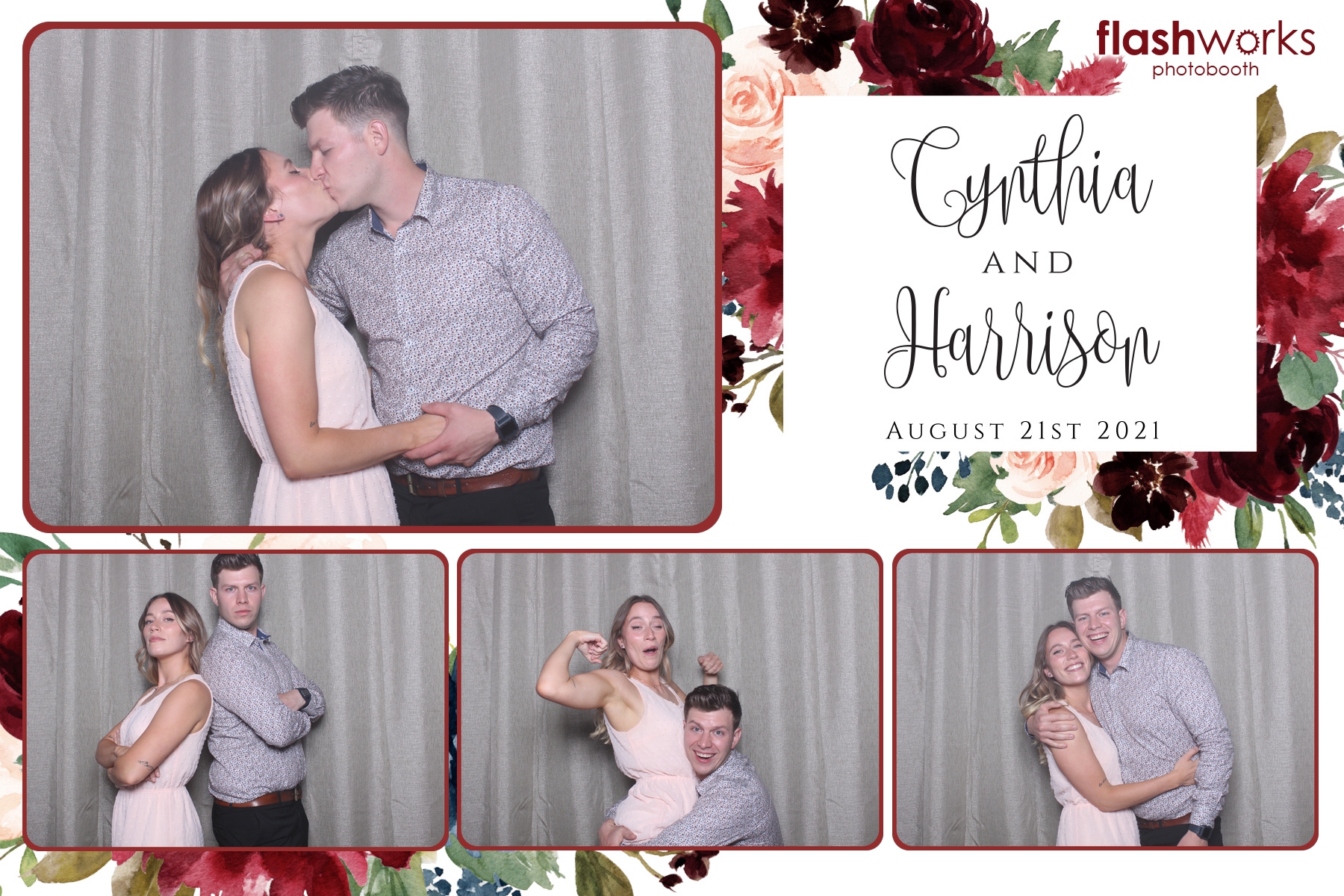 Cindy and Harrison's Wedding | View more photos from the event at gallery.flashworksphotobooth.com/u/FlashworksPhotoboothInc/Cindy-and-Harrisons-Wedding