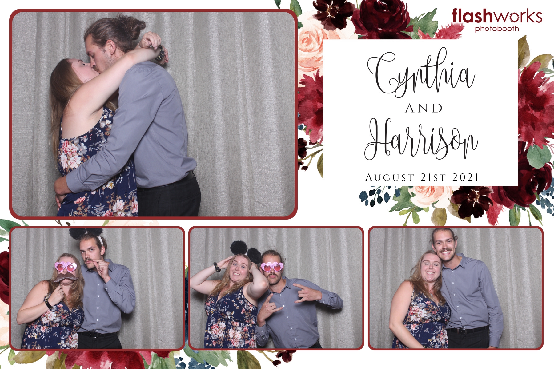 Cindy and Harrison's Wedding | View more photos from the event at gallery.flashworksphotobooth.com/u/FlashworksPhotoboothInc/Cindy-and-Harrisons-Wedding