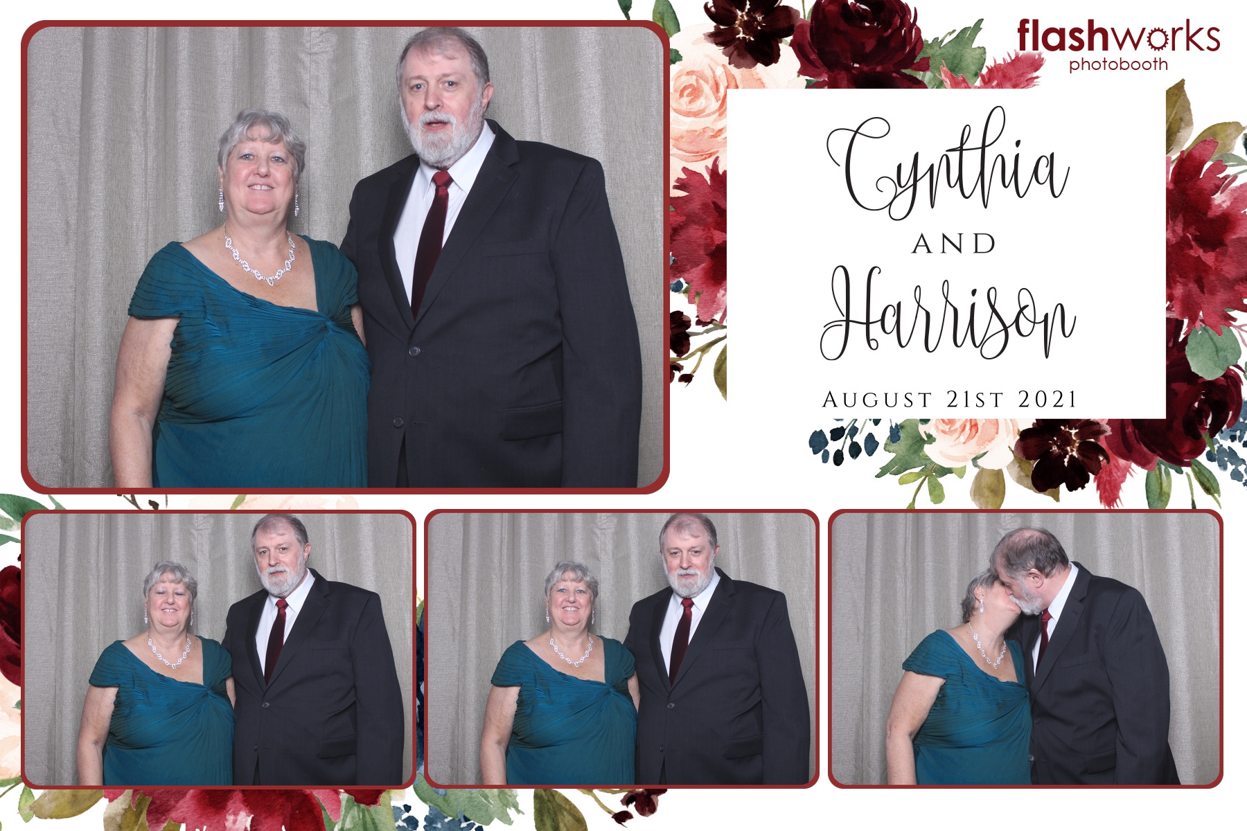 Cindy and Harrison's Wedding | View more photos from the event at gallery.flashworksphotobooth.com/u/FlashworksPhotoboothInc/Cindy-and-Harrisons-Wedding