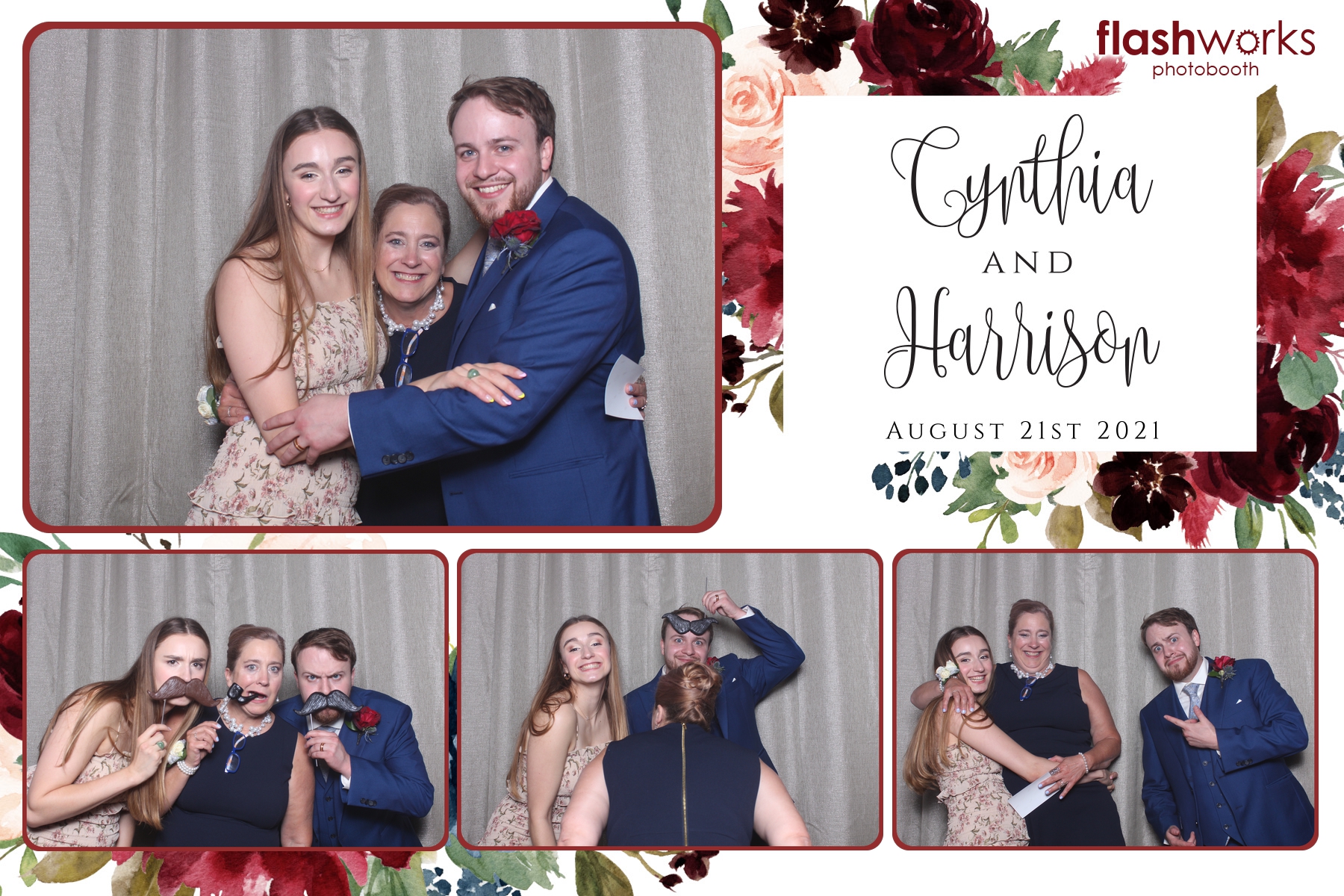 Cindy and Harrison's Wedding | View more photos from the event at gallery.flashworksphotobooth.com/u/FlashworksPhotoboothInc/Cindy-and-Harrisons-Wedding