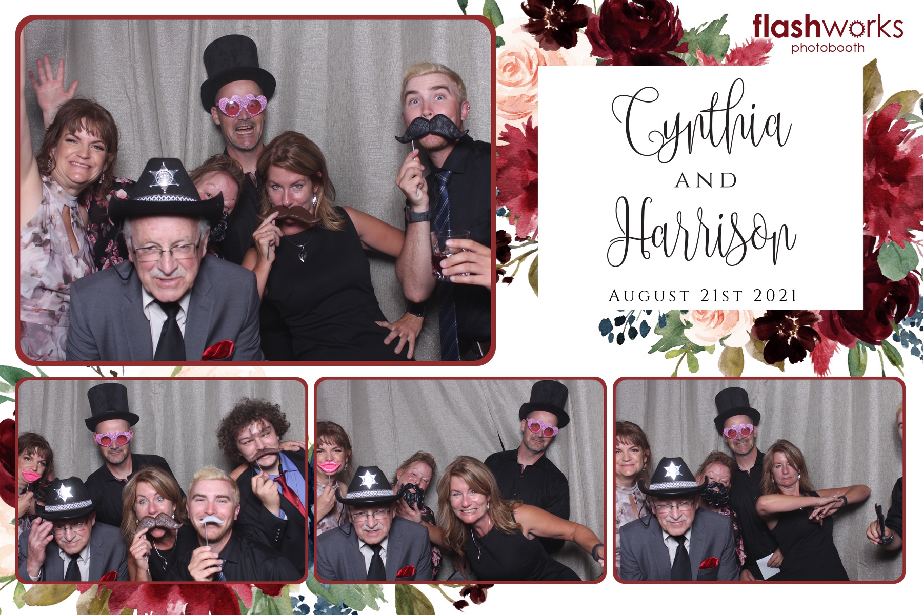 Cindy and Harrison's Wedding | View more photos from the event at gallery.flashworksphotobooth.com/u/FlashworksPhotoboothInc/Cindy-and-Harrisons-Wedding