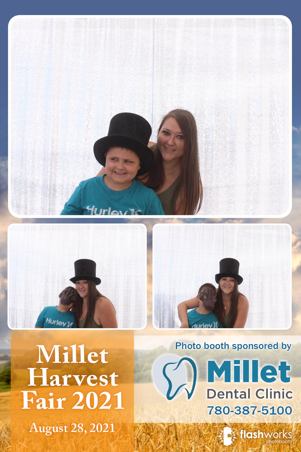 Millet Harvest Fair 2021 | View more photos from the event at gallery.flashworksphotobooth.com/u/FlashworksPhotoboothInc/Millet-Harvest-Fair-2021