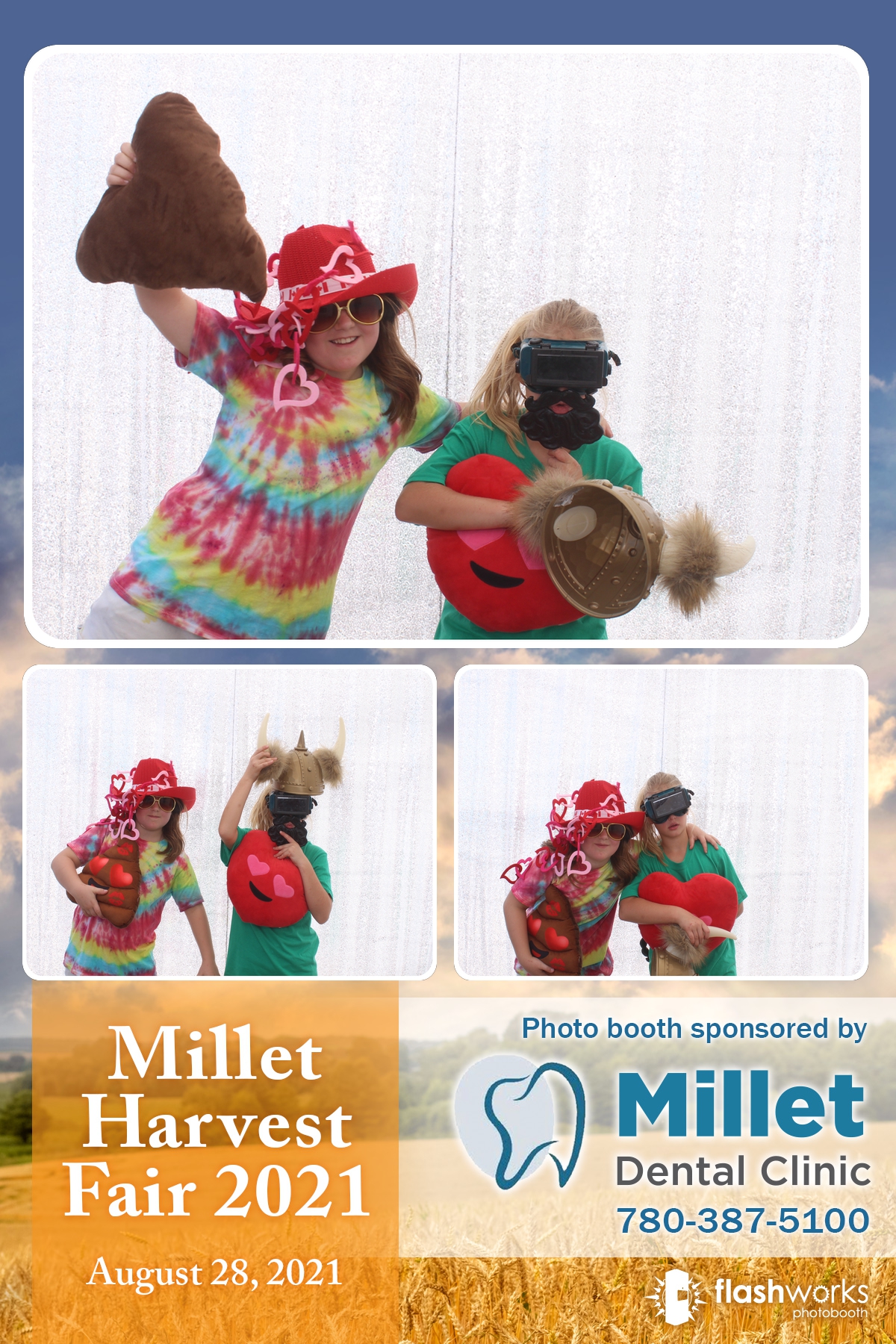 Millet Harvest Fair 2021 | View more photos from the event at gallery.flashworksphotobooth.com/u/FlashworksPhotoboothInc/Millet-Harvest-Fair-2021