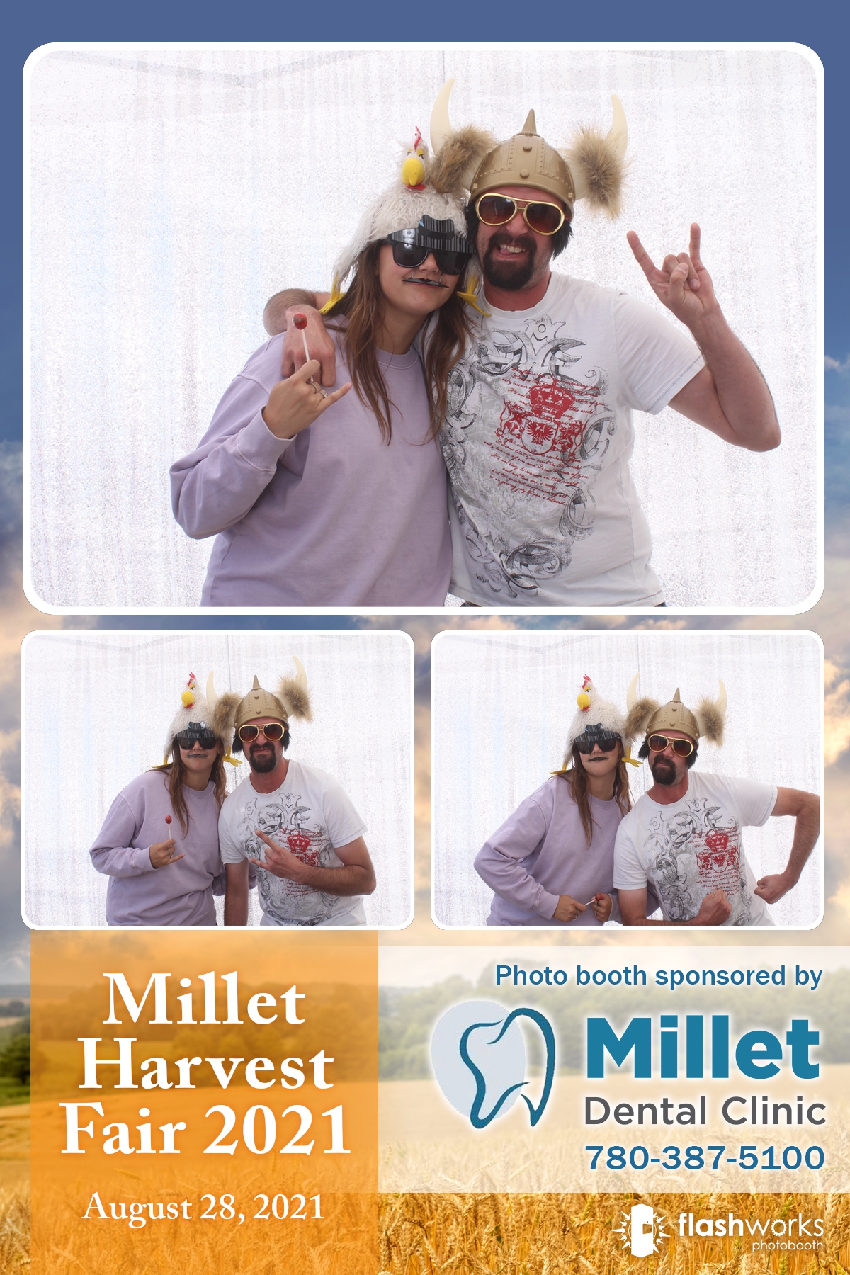 Millet Harvest Fair 2021 | View more photos from the event at gallery.flashworksphotobooth.com/u/FlashworksPhotoboothInc/Millet-Harvest-Fair-2021