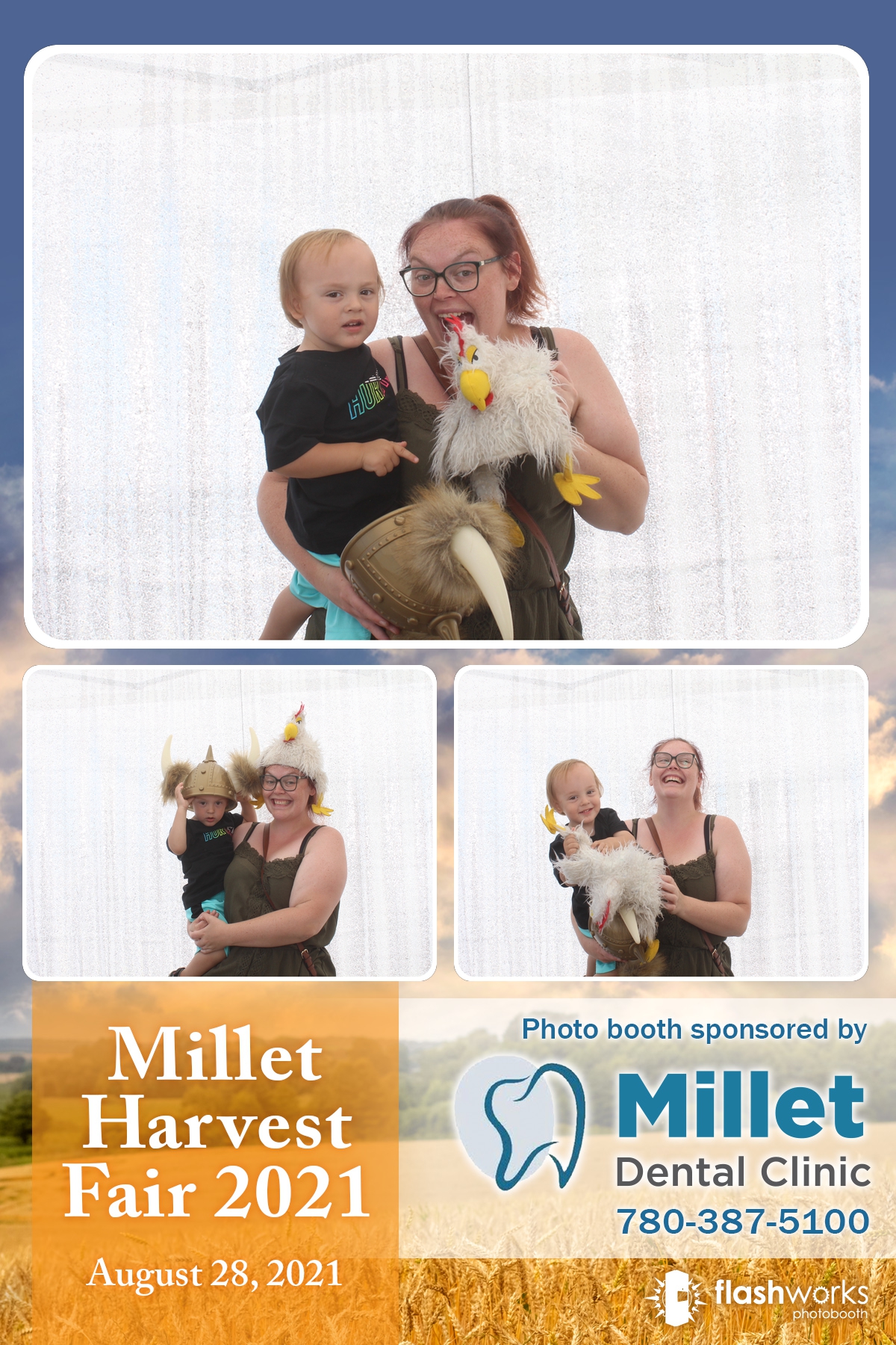 Millet Harvest Fair 2021 | View more photos from the event at gallery.flashworksphotobooth.com/u/FlashworksPhotoboothInc/Millet-Harvest-Fair-2021