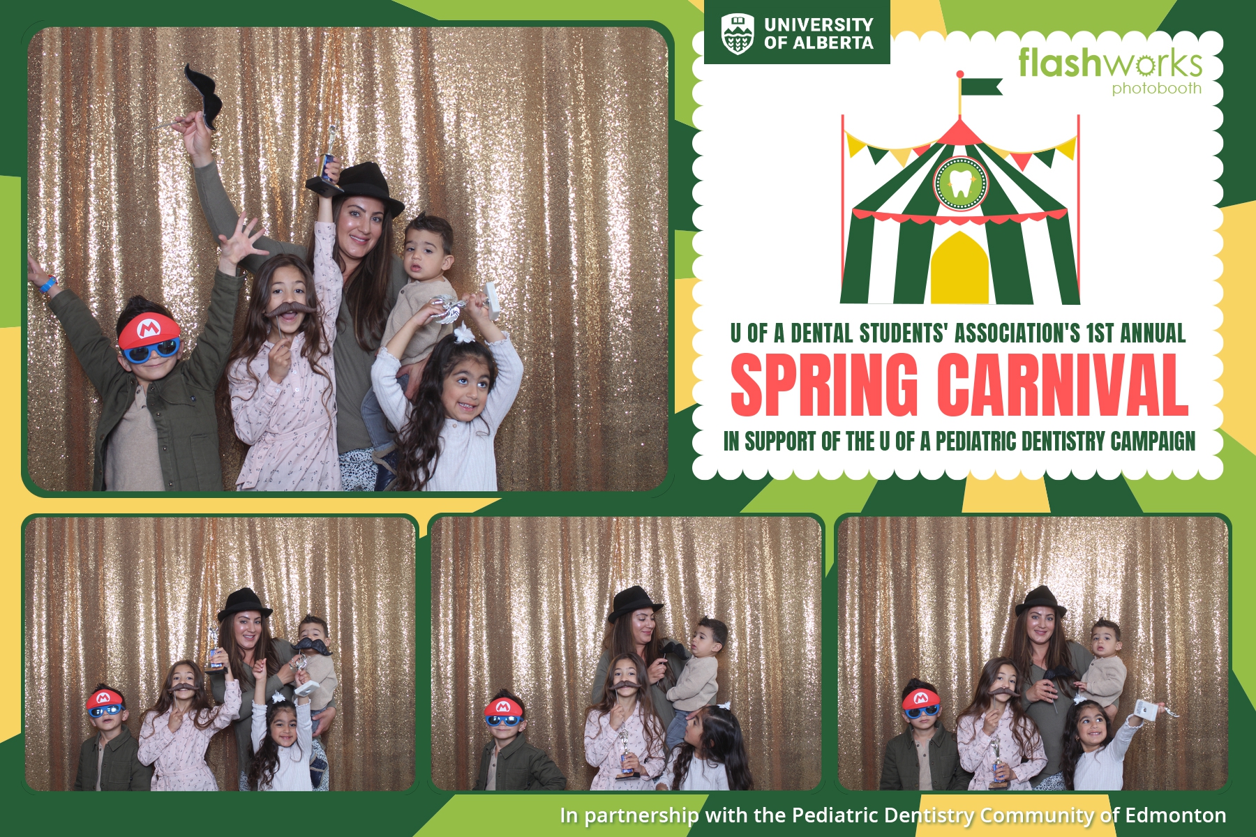 1st Annual Spring Carnival in support of the U of A Pediatric Dentistry Campaign | View more photos from the event at gallery.flashworksphotobooth.com/u/FlashworksPhotoboothInc/1st-Annual-Spring-Carnival-in-support-of-the-U-of-A-Pediatric-Dentistry