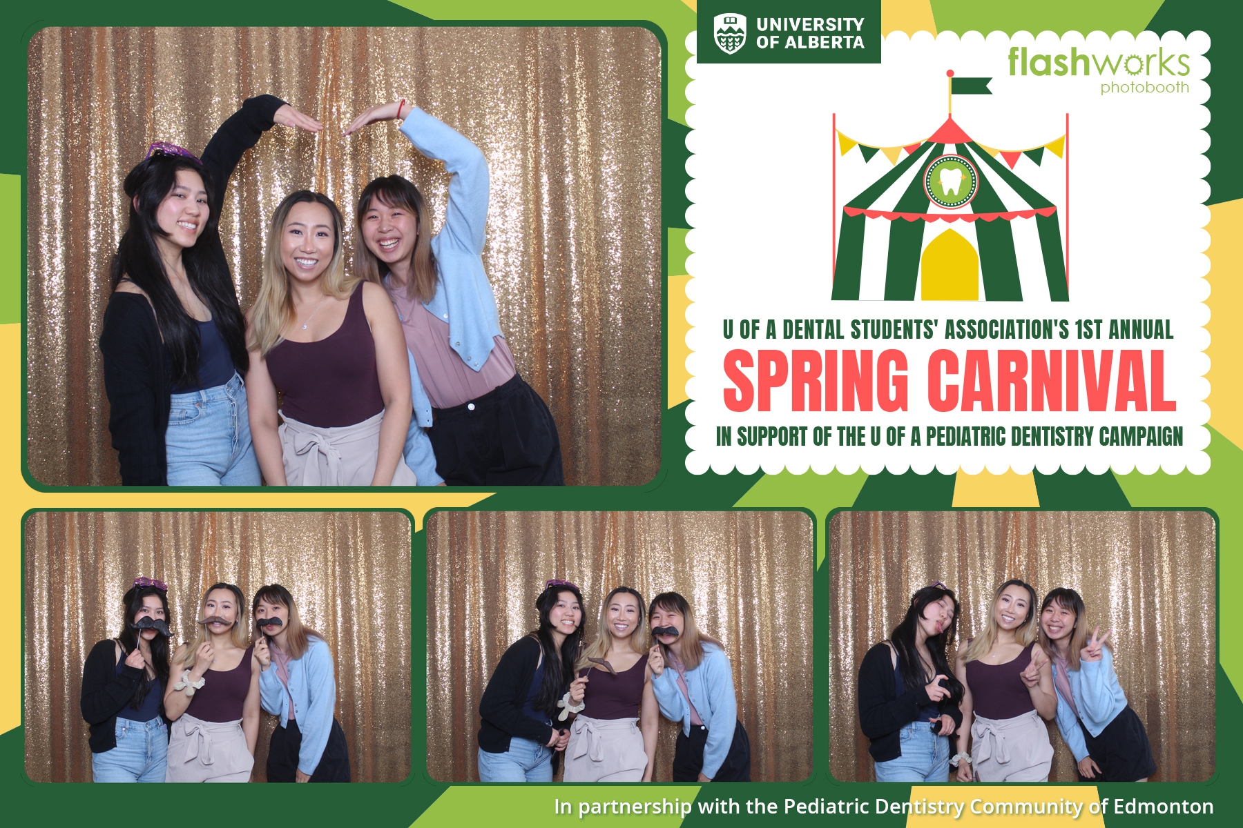 1st Annual Spring Carnival in support of the U of A Pediatric Dentistry Campaign | View more photos from the event at gallery.flashworksphotobooth.com/u/FlashworksPhotoboothInc/1st-Annual-Spring-Carnival-in-support-of-the-U-of-A-Pediatric-Dentistry