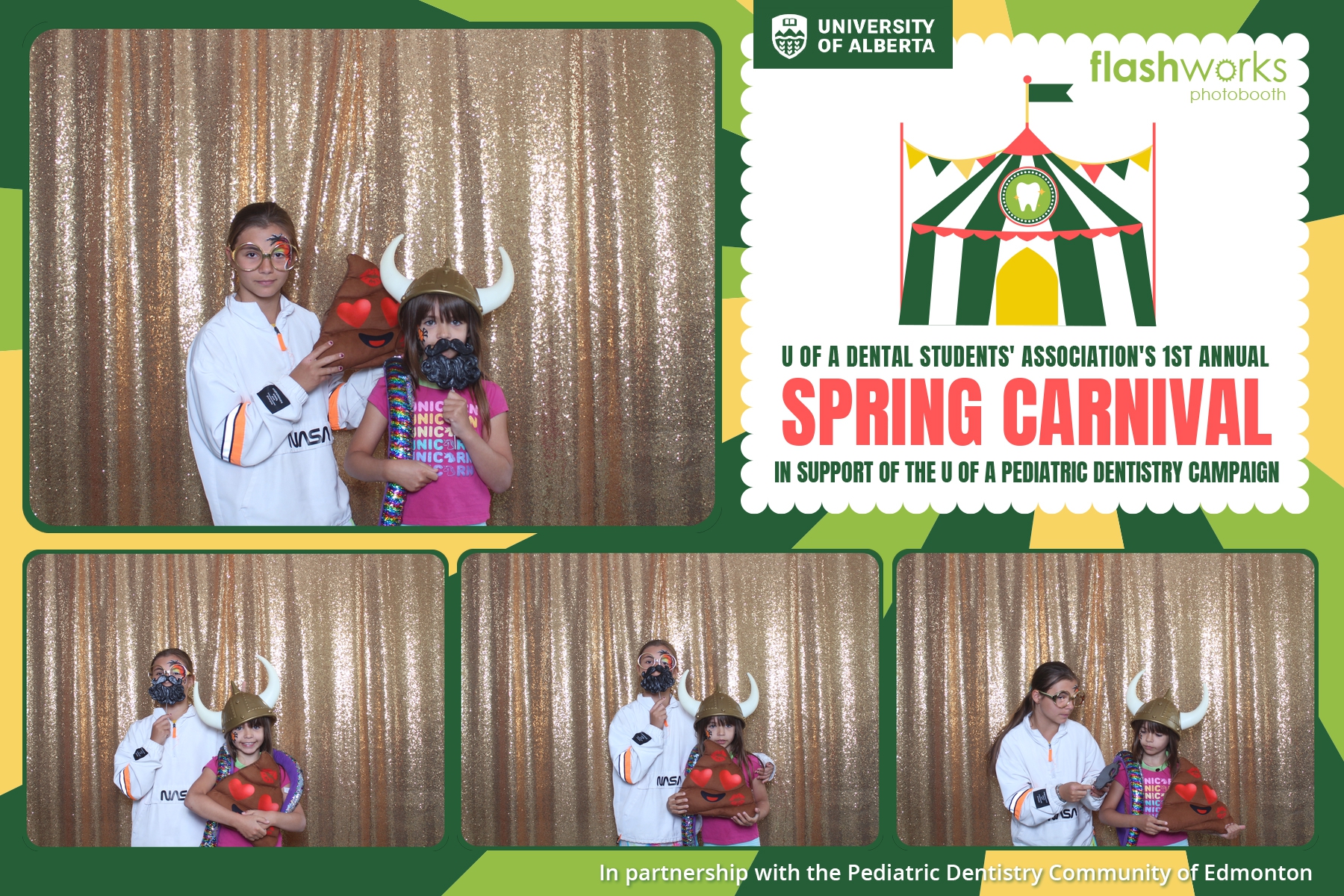 1st Annual Spring Carnival in support of the U of A Pediatric Dentistry Campaign | View more photos from the event at gallery.flashworksphotobooth.com/u/FlashworksPhotoboothInc/1st-Annual-Spring-Carnival-in-support-of-the-U-of-A-Pediatric-Dentistry
