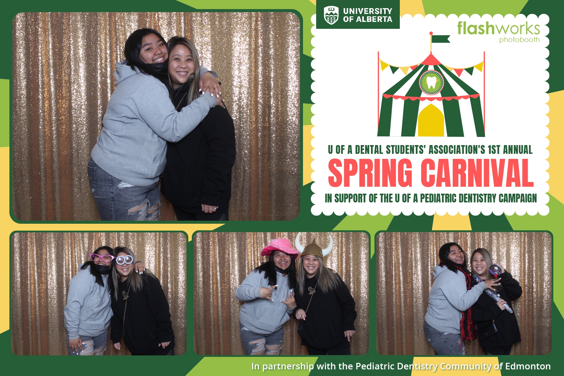 1st Annual Spring Carnival in support of the U of A Pediatric Dentistry Campaign | View more photos from the event at v1.boothgallery.com/u/FlashworksPhotoboothInc/1st-Annual-Spring-Carnival-in-support-of-the-U-of-A-Pediatric-Dentistry