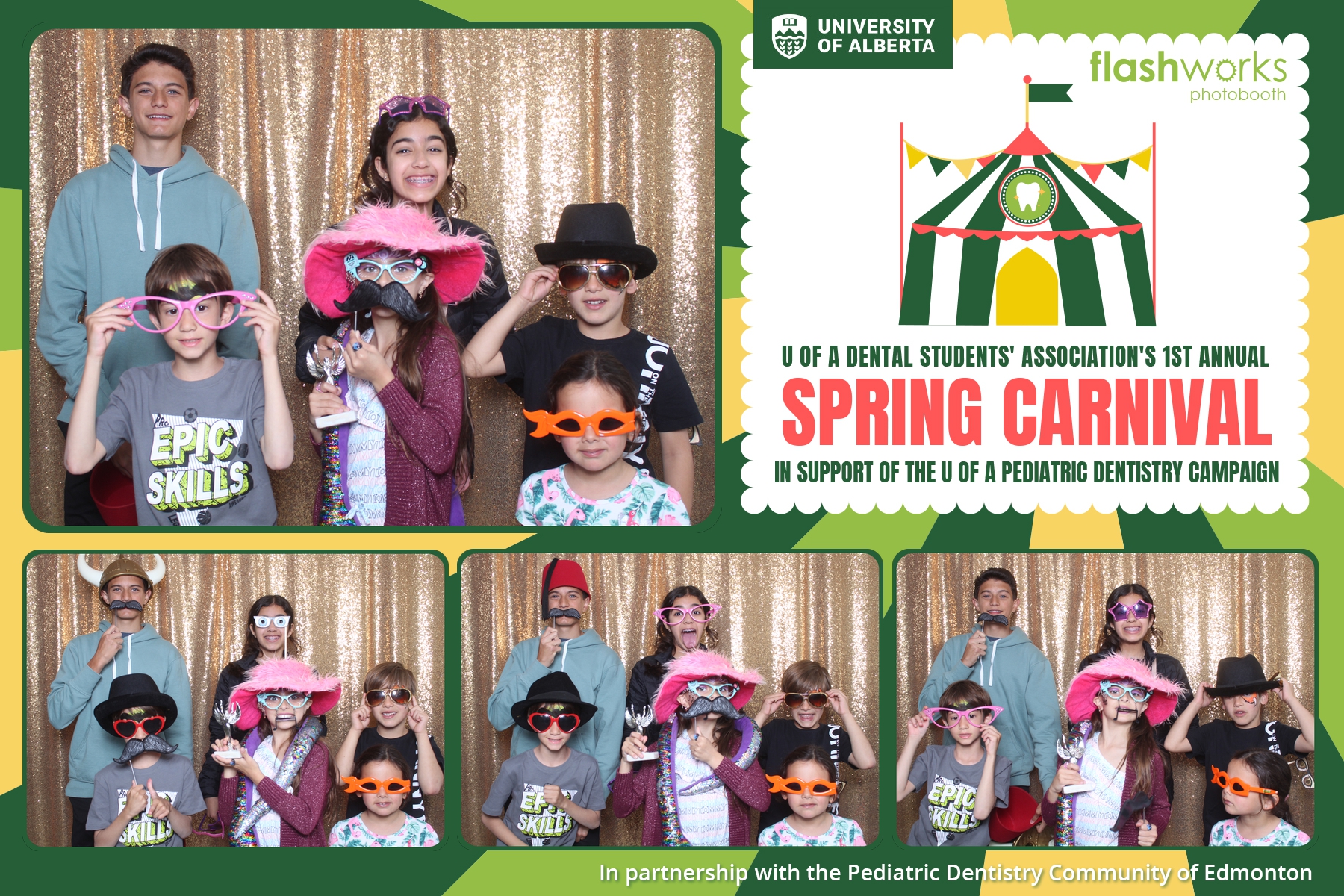 1st Annual Spring Carnival in support of the U of A Pediatric Dentistry Campaign | View more photos from the event at gallery.flashworksphotobooth.com/u/FlashworksPhotoboothInc/1st-Annual-Spring-Carnival-in-support-of-the-U-of-A-Pediatric-Dentistry