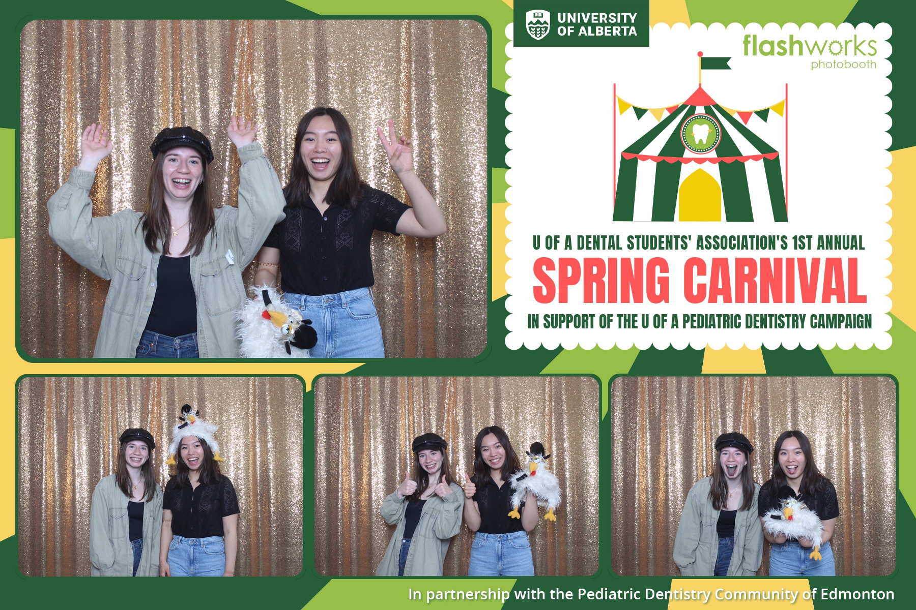 1st Annual Spring Carnival in support of the U of A Pediatric Dentistry Campaign | View more photos from the event at gallery.flashworksphotobooth.com/u/FlashworksPhotoboothInc/1st-Annual-Spring-Carnival-in-support-of-the-U-of-A-Pediatric-Dentistry