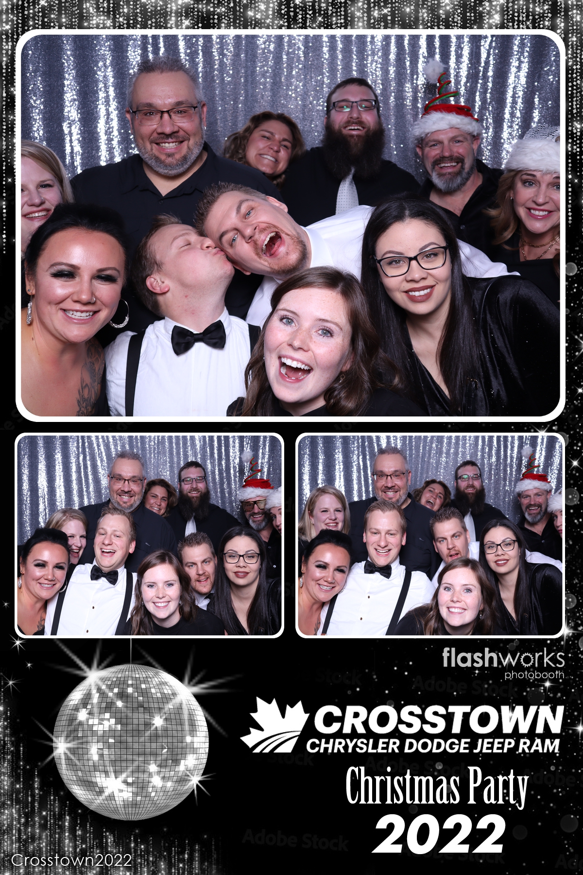 2022 Crosstown Christmas Party | View more photos from the event at gallery.flashworksphotobooth.com/u/FlashworksPhotoboothInc/2022-Crosstown-Christmas-Party