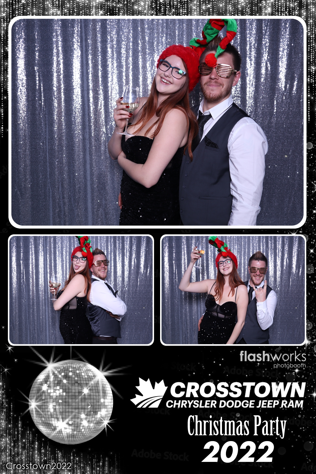2022 Crosstown Christmas Party | View more photos from the event at v1.boothgallery.com/u/FlashworksPhotoboothInc/2022-Crosstown-Christmas-Party