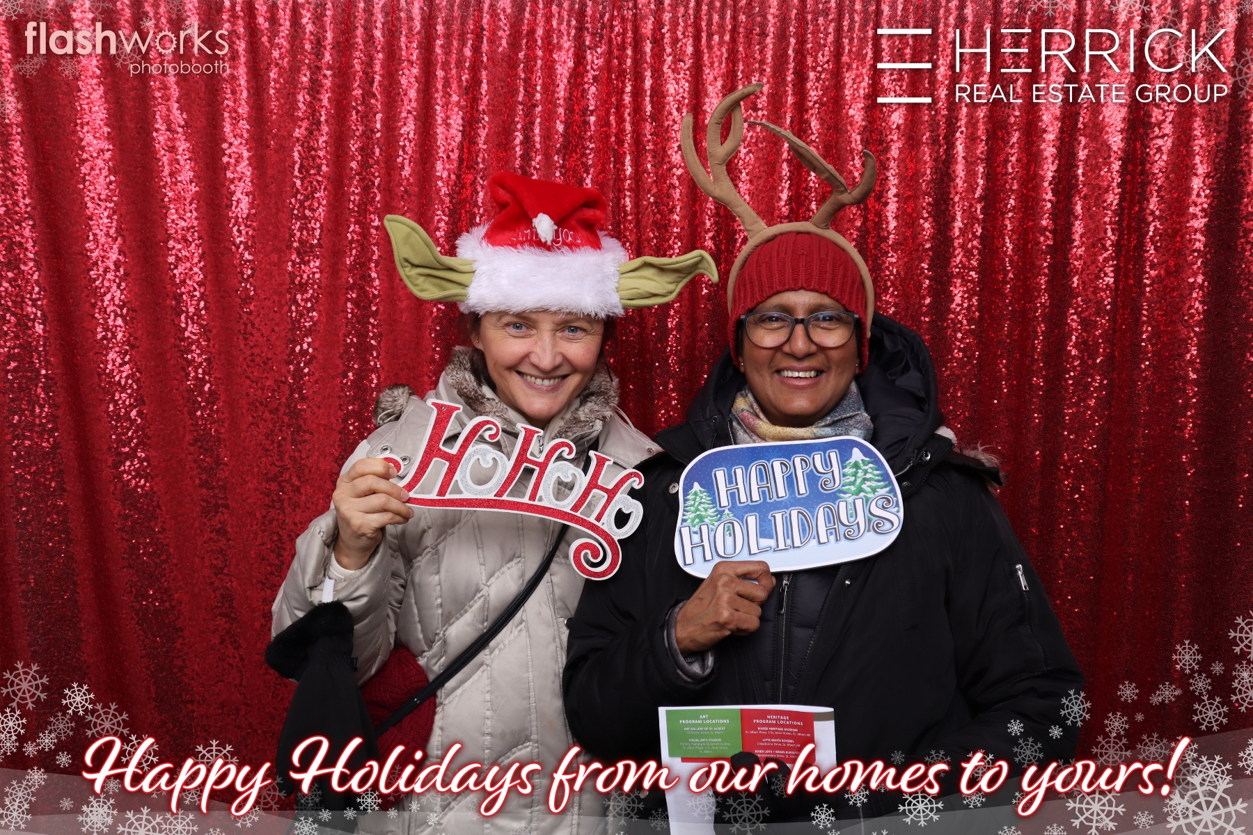 2022 St. Albert Snowflake Festival - Photo booth sponsored by Herrick Real Estate Group | View more photos from the event at gallery.flashworksphotobooth.com/u/FlashworksPhotoboothInc/2022-St-Albert-Snowflake-Festival-Photo-booth-sponsored-by-Herrick-Real
