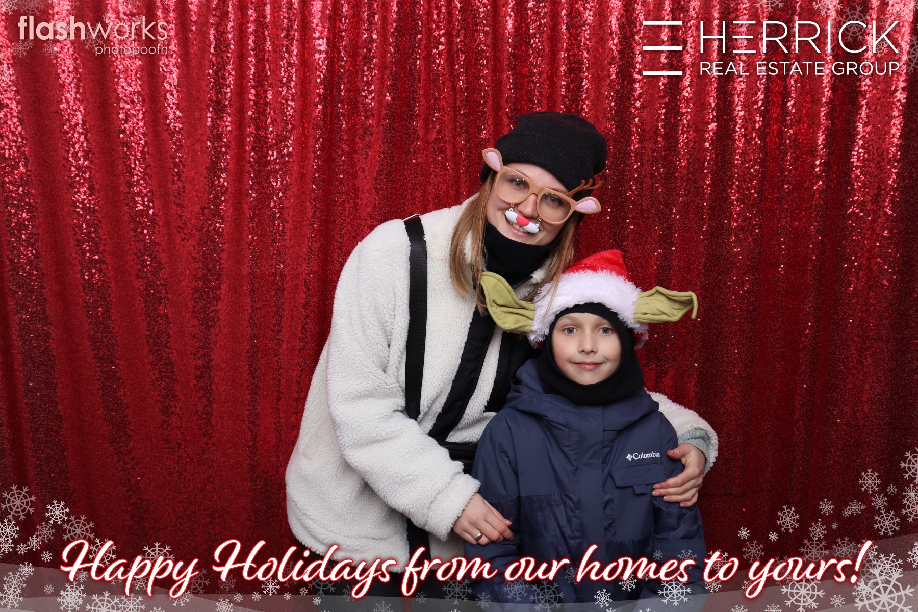 2022 St. Albert Snowflake Festival - Photo booth sponsored by Herrick Real Estate Group | View more photos from the event at gallery.flashworksphotobooth.com/u/FlashworksPhotoboothInc/2022-St-Albert-Snowflake-Festival-Photo-booth-sponsored-by-Herrick-Real