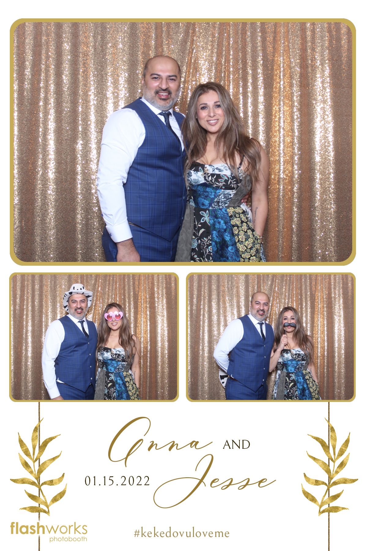 Anna & Jesse's Wedding | View more photos from the event at v1.boothgallery.com/u/FlashworksPhotoboothInc/Anna-Jesses-Wedding