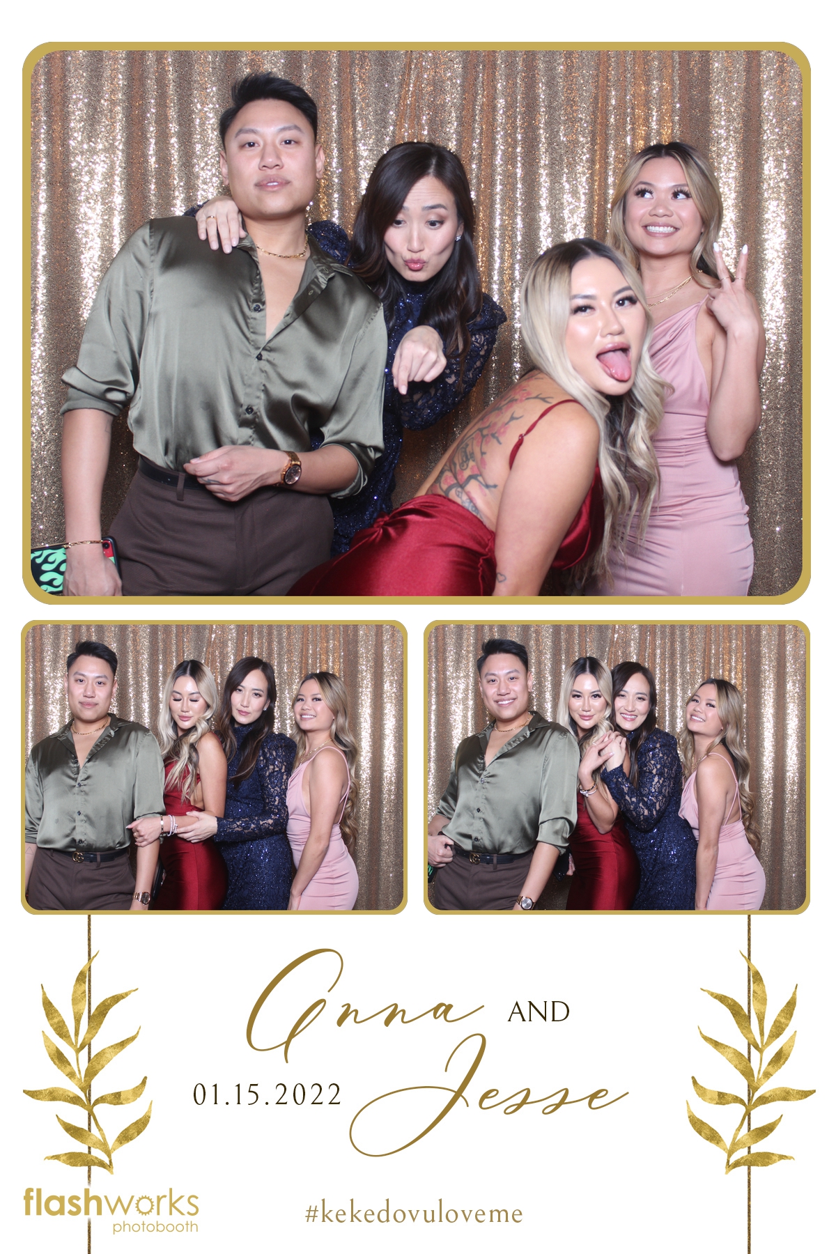 Anna & Jesse's Wedding | View more photos from the event at gallery.flashworksphotobooth.com/u/FlashworksPhotoboothInc/Anna-Jesses-Wedding