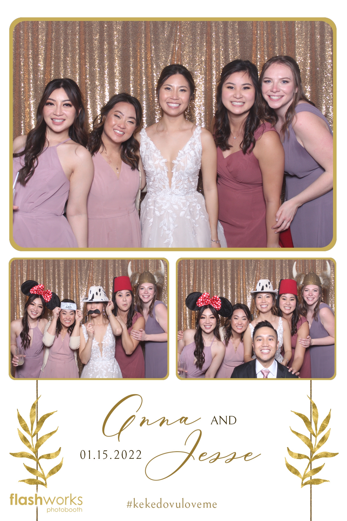 Anna & Jesse's Wedding | View more photos from the event at gallery.flashworksphotobooth.com/u/FlashworksPhotoboothInc/Anna-Jesses-Wedding