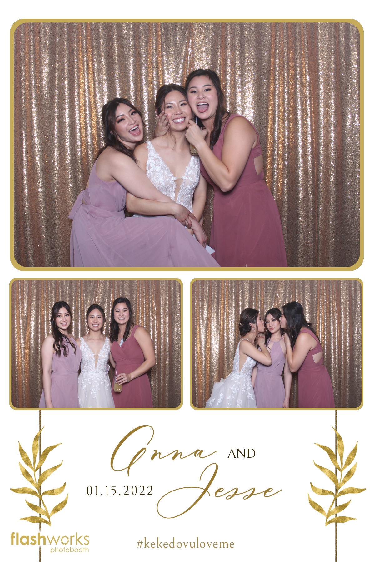 Anna & Jesse's Wedding | View more photos from the event at v1.boothgallery.com/u/FlashworksPhotoboothInc/Anna-Jesses-Wedding