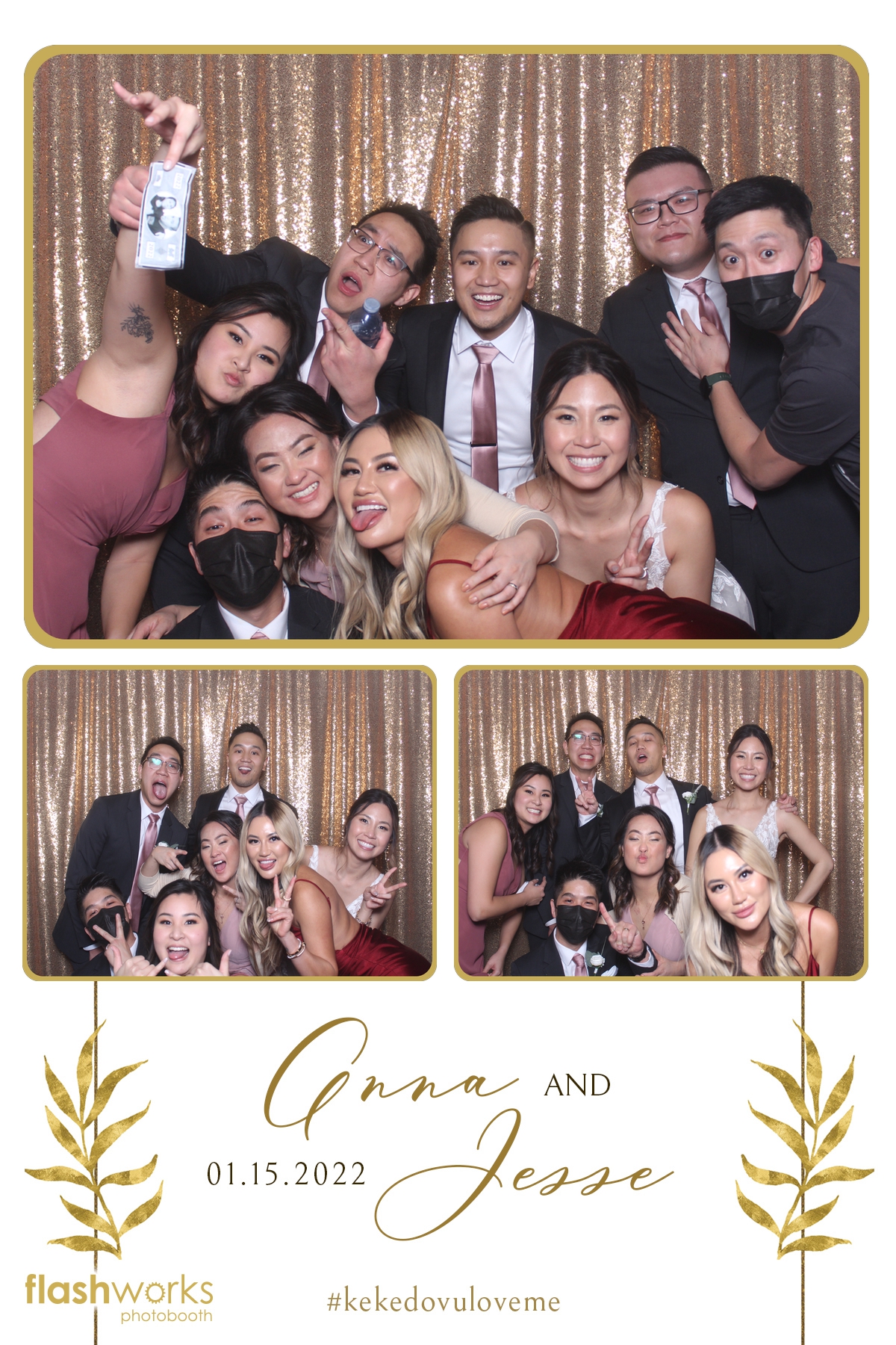 Anna & Jesse's Wedding | View more photos from the event at gallery.flashworksphotobooth.com/u/FlashworksPhotoboothInc/Anna-Jesses-Wedding